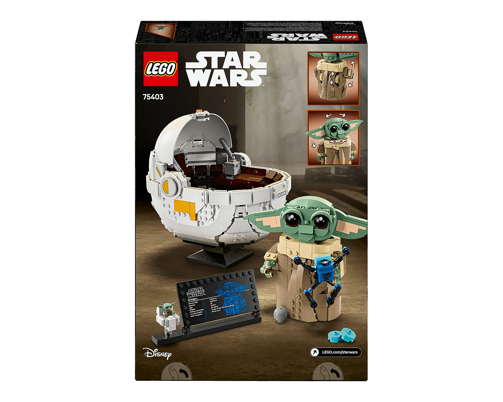 Foto 10 pulgar | Foto 9 | LEGO Star Wars: Grogu con Aerocuna