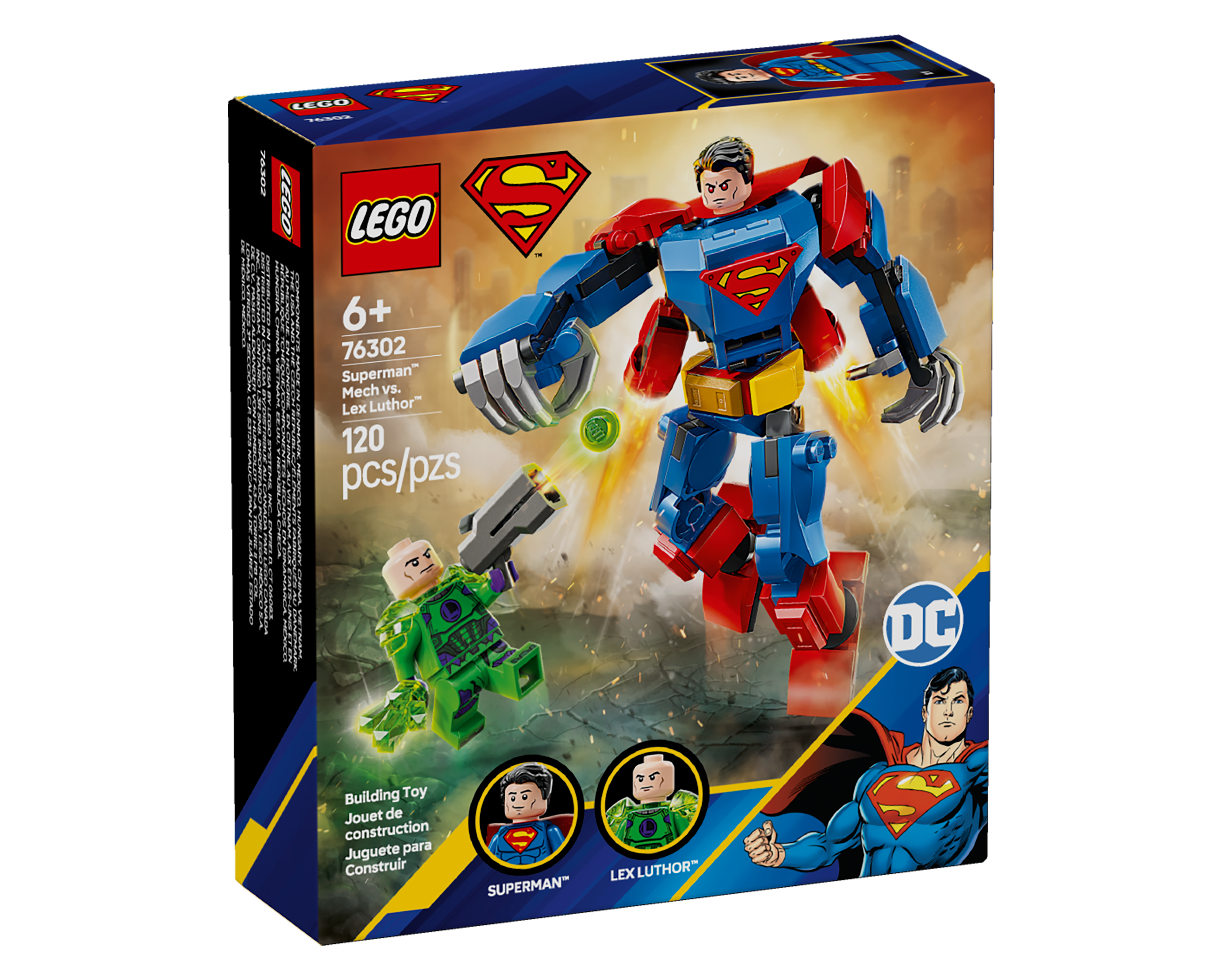 Foto 4 | Foto 4 | LEGO DC: Armadura Robótica de Superman vs. Lex Luthor