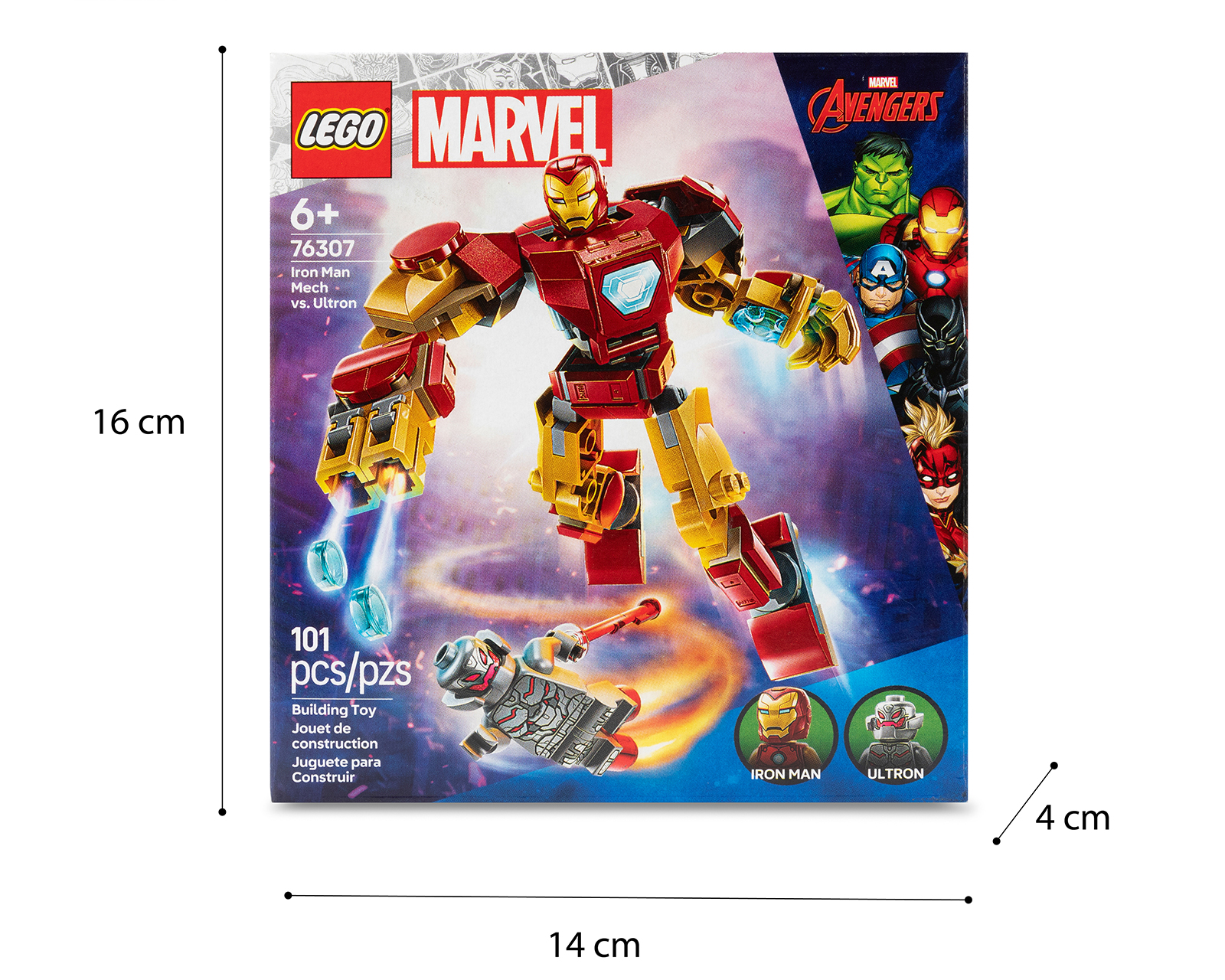 Foto 10 | Foto 10 | LEGO Marvel: Armadura Robótica de Iron Man vs. Ultrón
