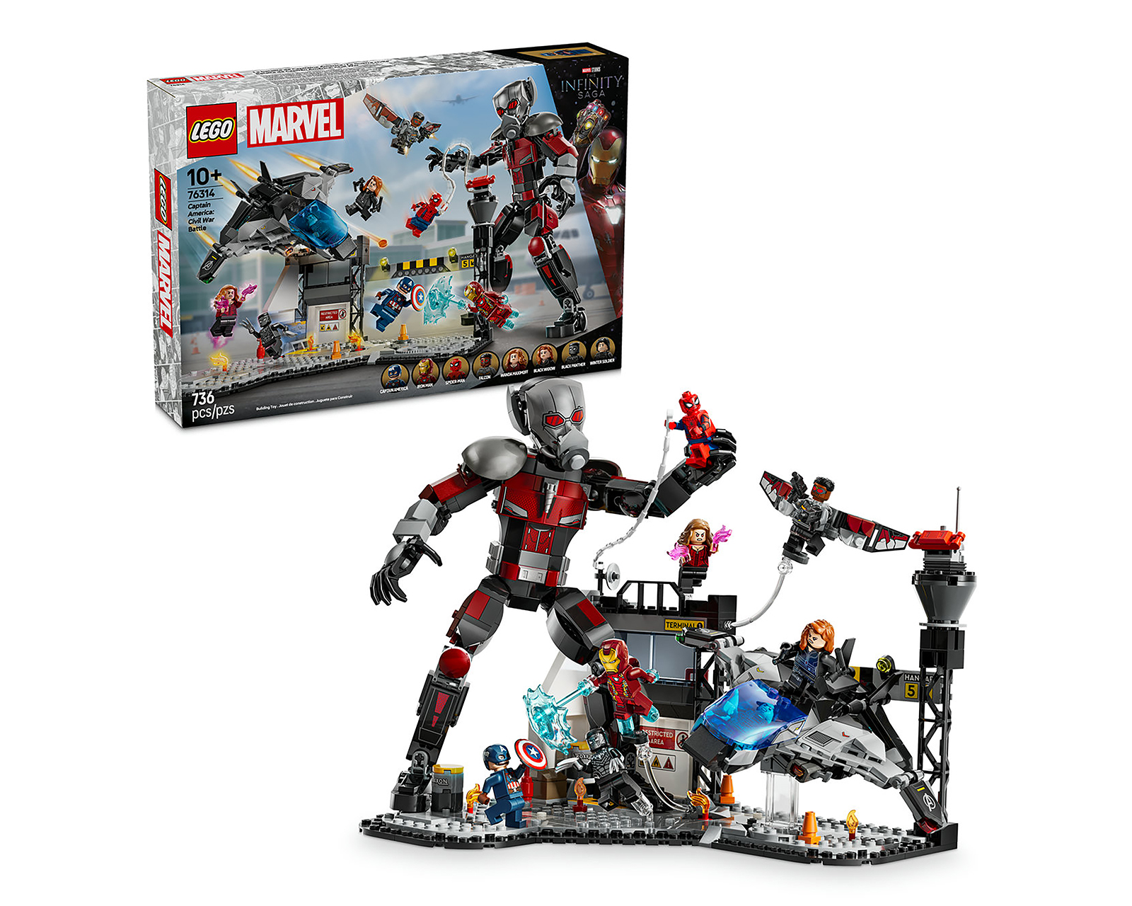 Foto 2 pulgar | Foto 1 | LEGO Gran Batalla de Capitán América: Civil War