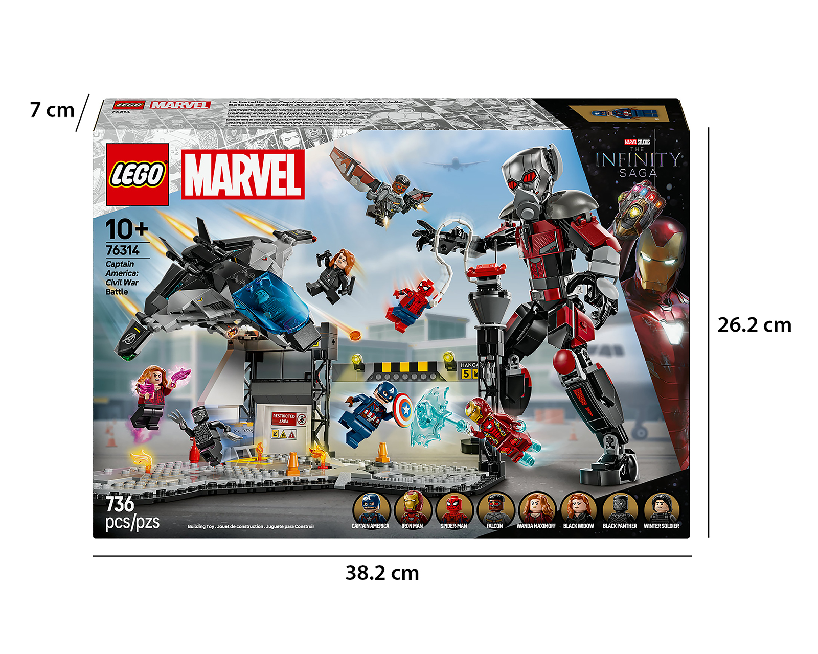 Foto 11 pulgar | Foto 10 | LEGO Gran Batalla de Capitán América: Civil War