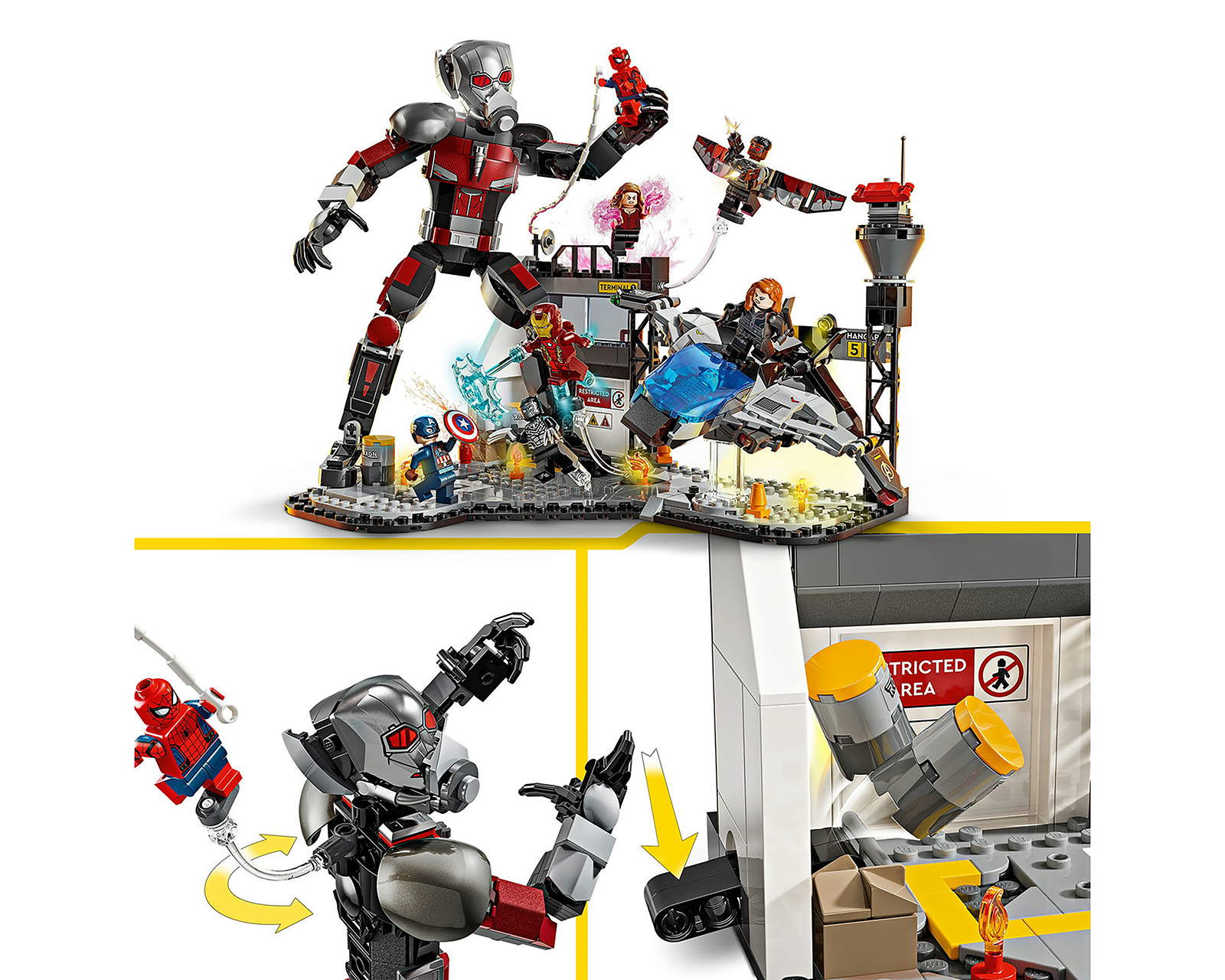 Foto 8 pulgar | Foto 7 | LEGO Gran Batalla de Capitán América: Civil War