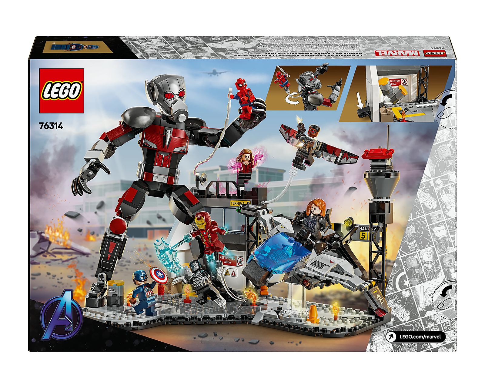 Foto 10 pulgar | Foto 9 | LEGO Gran Batalla de Capitán América: Civil War