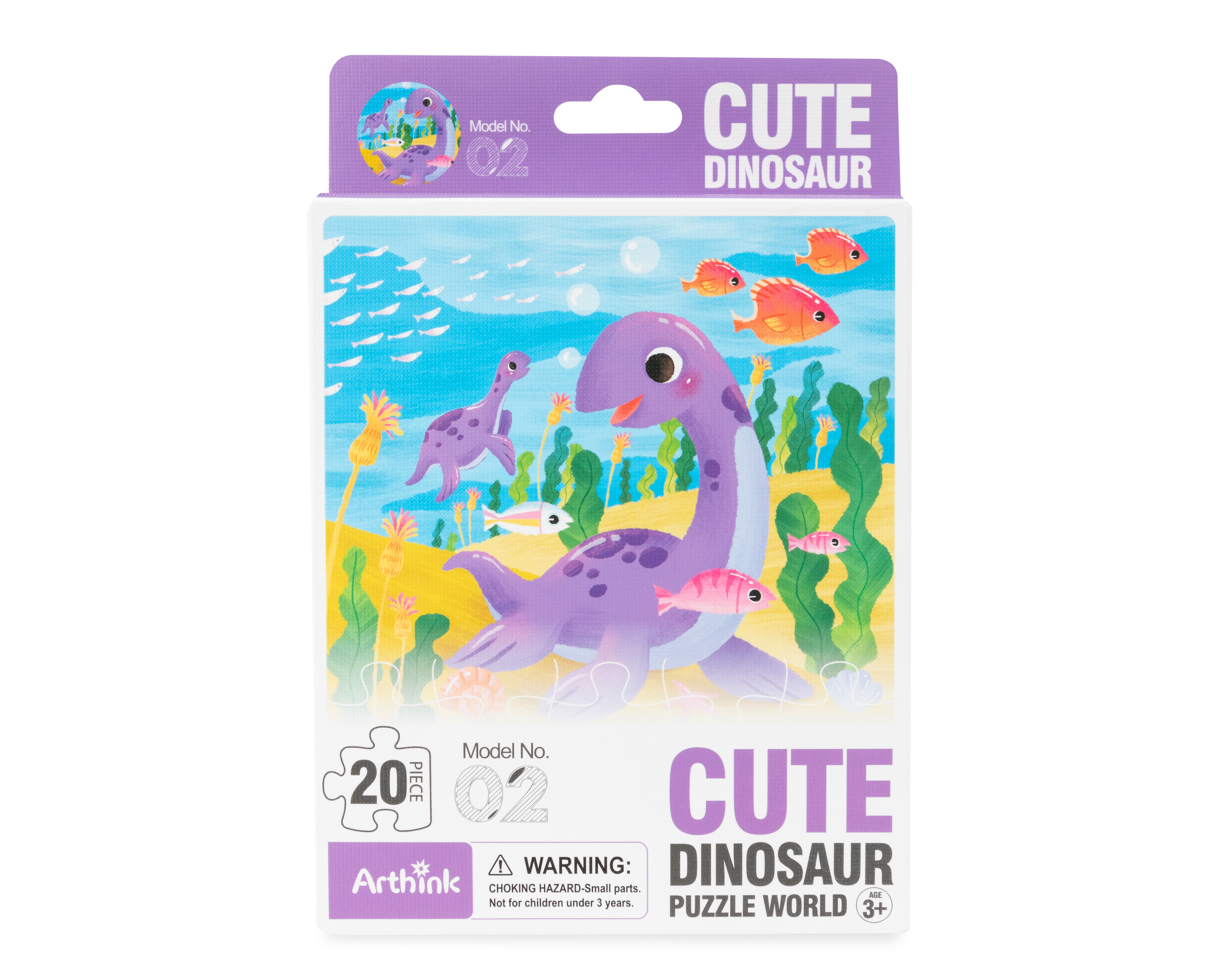 Foto 1 | Foto 1 | Rompecabezas de Dinosaurio Happy Day 20 Piezas