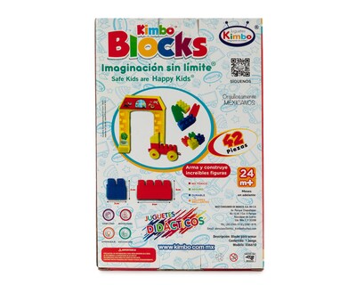 Foto 4 | Foto 4 | Bloques de Construcción Kimbo 42 Piezas