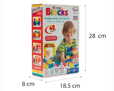 Foto 5 | Foto 5 | Bloques de Construcción Kimbo 42 Piezas