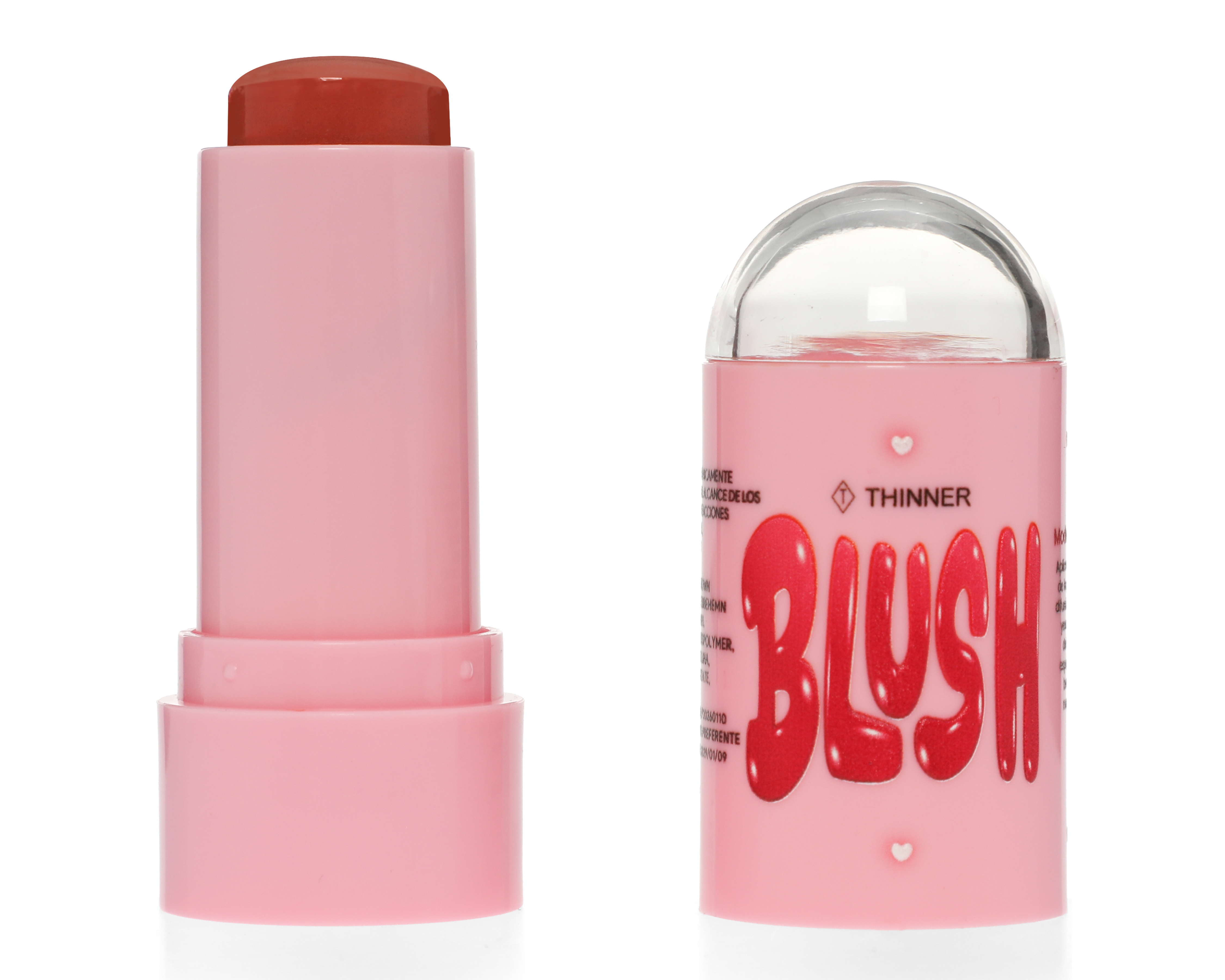 Foto 2 pulgar | Foto 1 | Rubor en Barra Thinner Blush Rosa