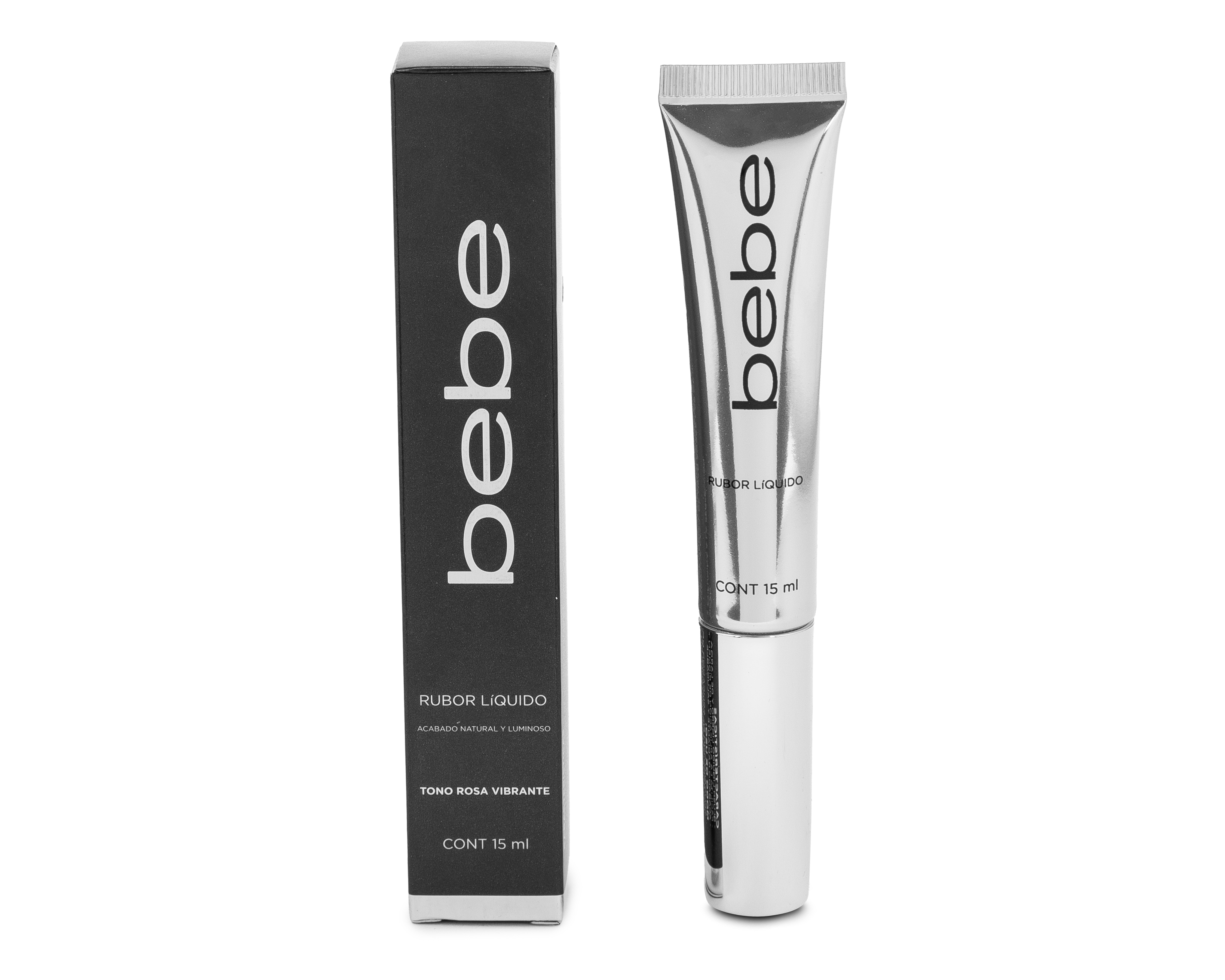 Foto 3 pulgar | Foto 2 | Rubor Líquido Bebe Rosa Vibrante 15 ml