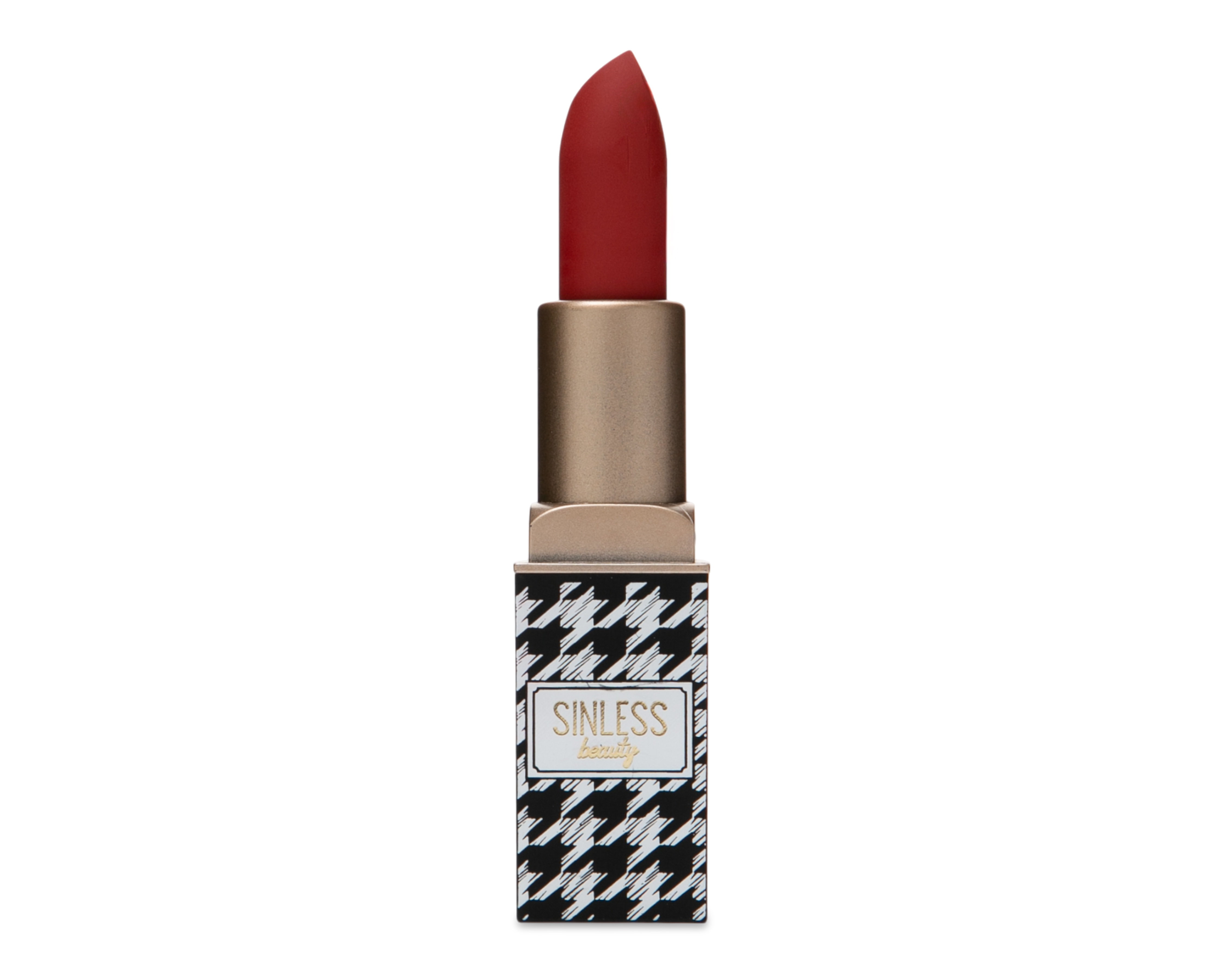 Foto 4 pulgar | Foto 3 | Labial Sinless Beauty Essential Rojo No. 4 #352SLB