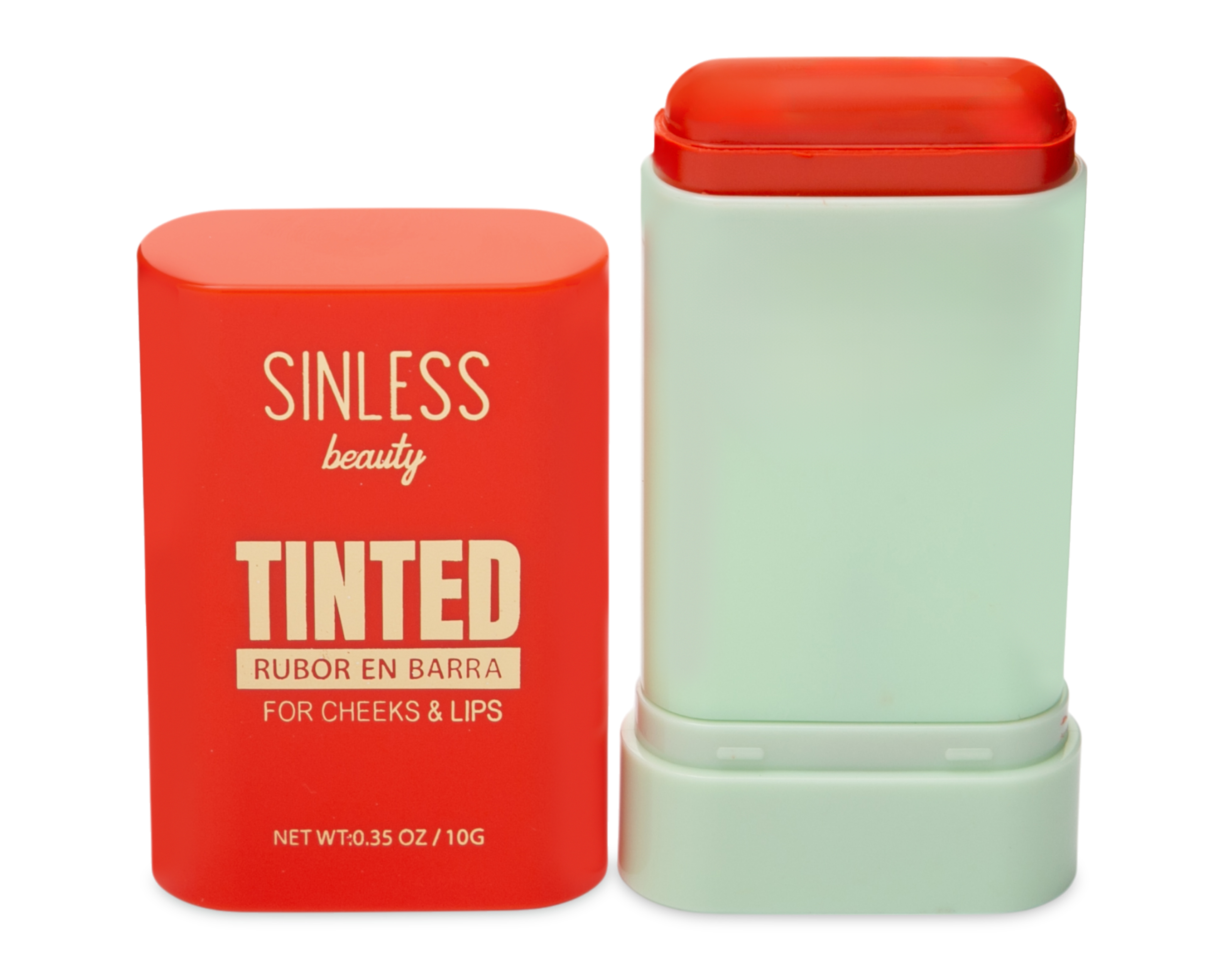 Foto 2 pulgar | Foto 1 | Rubor en Barra Tinted Orange Sinless Beauty 10 g