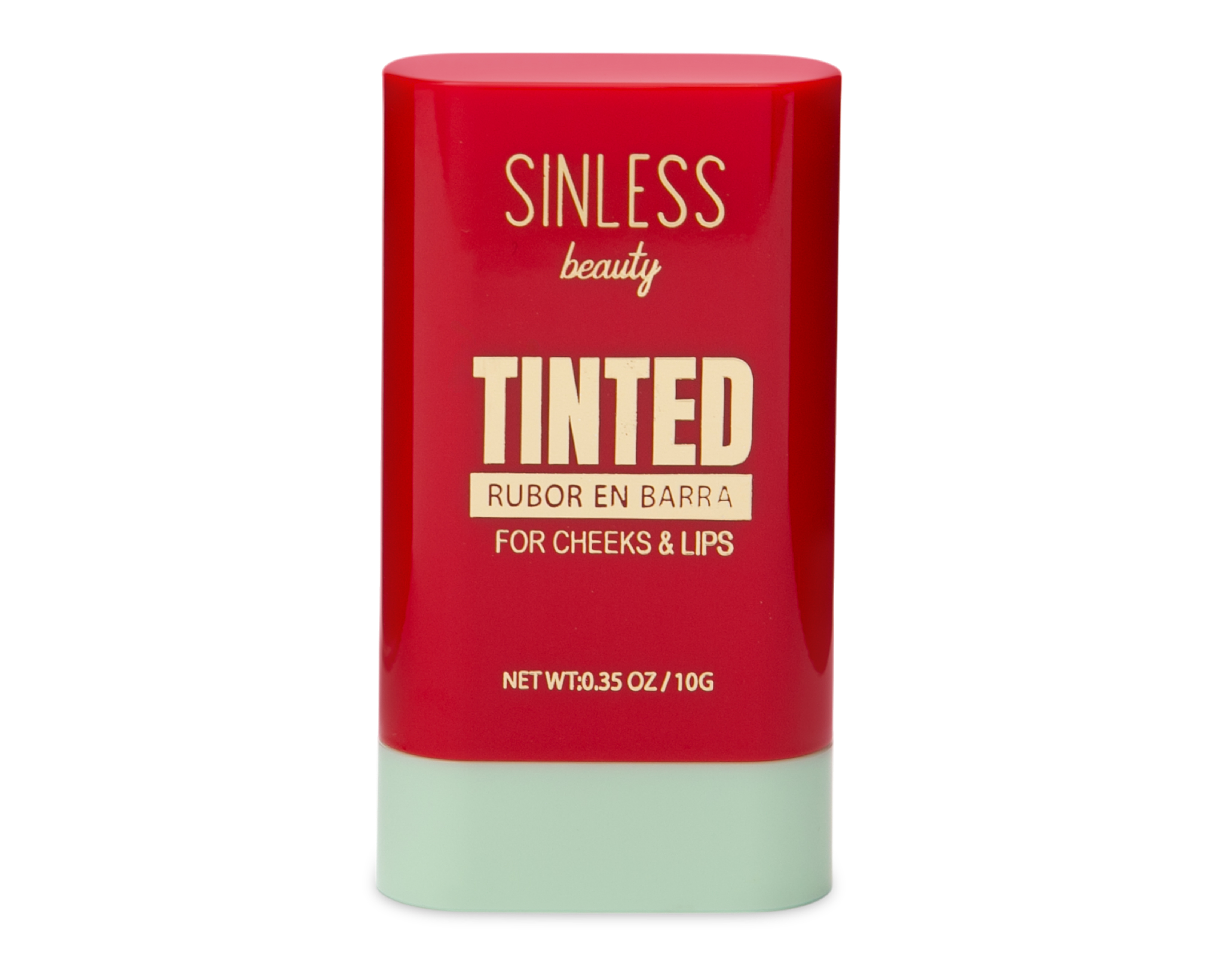 Foto 4 pulgar | Foto 3 | Rubor en Barra Tinted Red Sinless Beauty 10 g