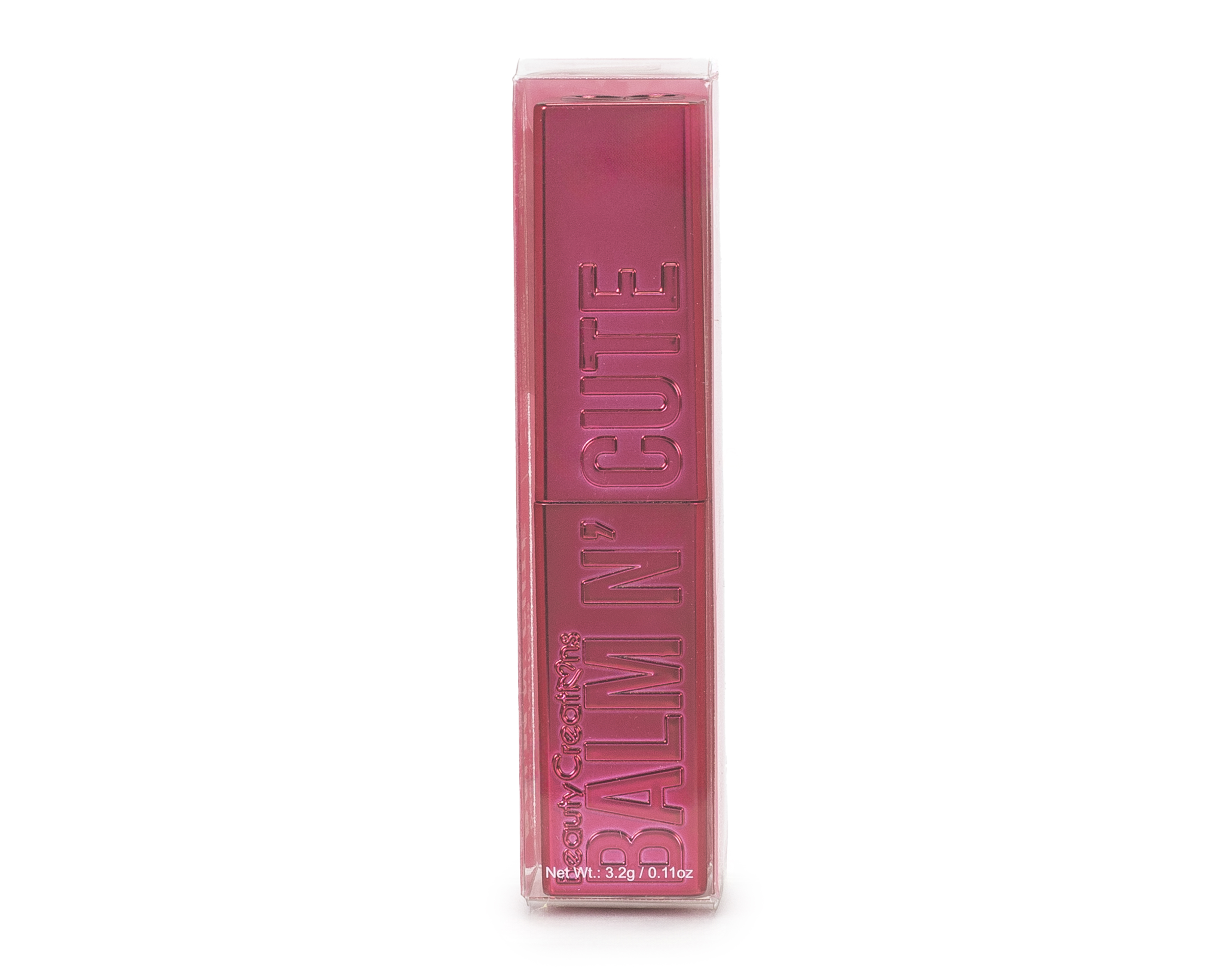 Foto 2 pulgar | Foto 1 | Labial Beauty Creations Balm N' Cute Raspberry 3.2 g