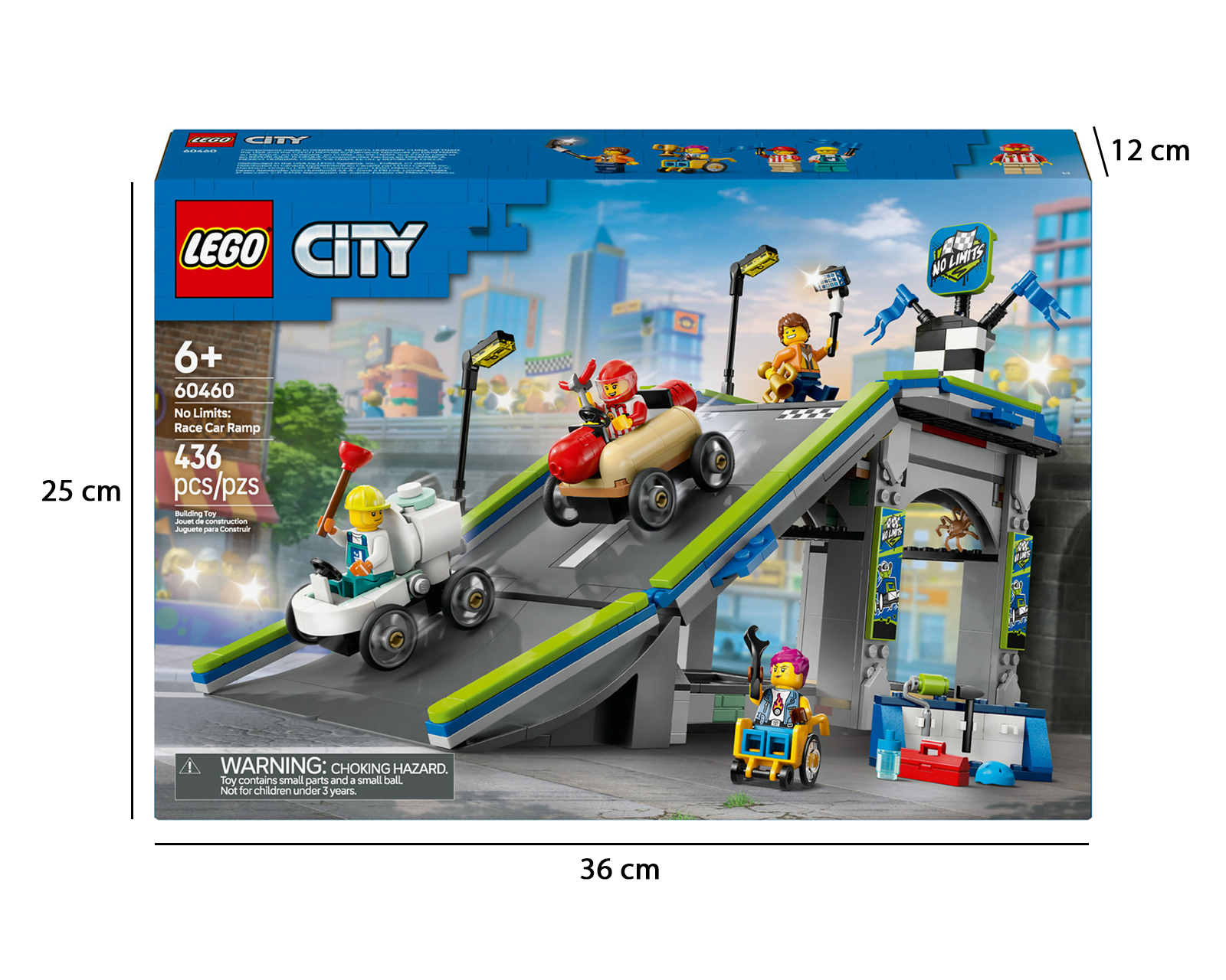 Foto 11 pulgar | Foto 10 | LEGO City: Sin Límites Rampa de Aceleración para Coches de Carreras