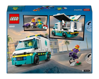 Foto 9 | Foto 9 | LEGO City: Ambulancia de Emergencias