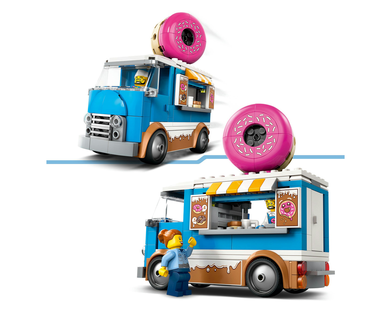 Foto 8 pulgar | Foto 7 | LEGO City Donuts Truck
