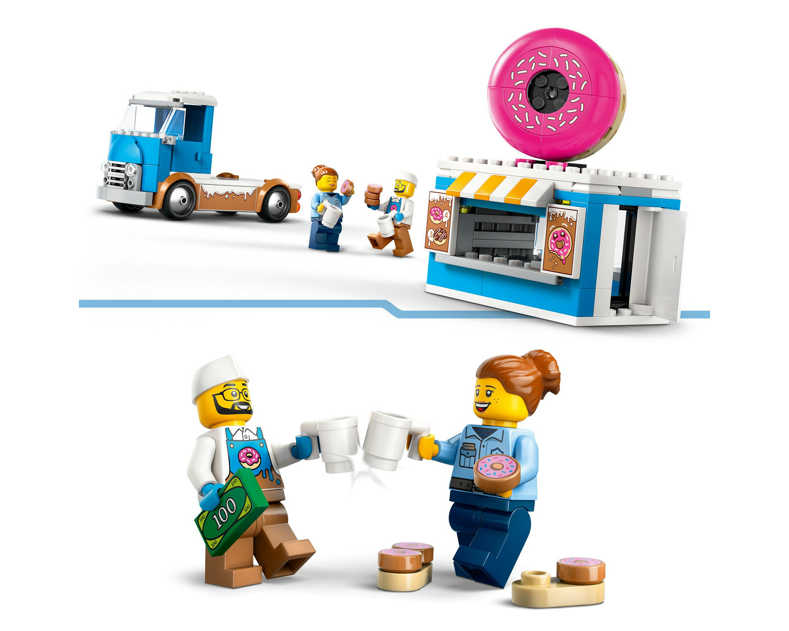Foto 9 pulgar | Foto 8 | LEGO City Donuts Truck