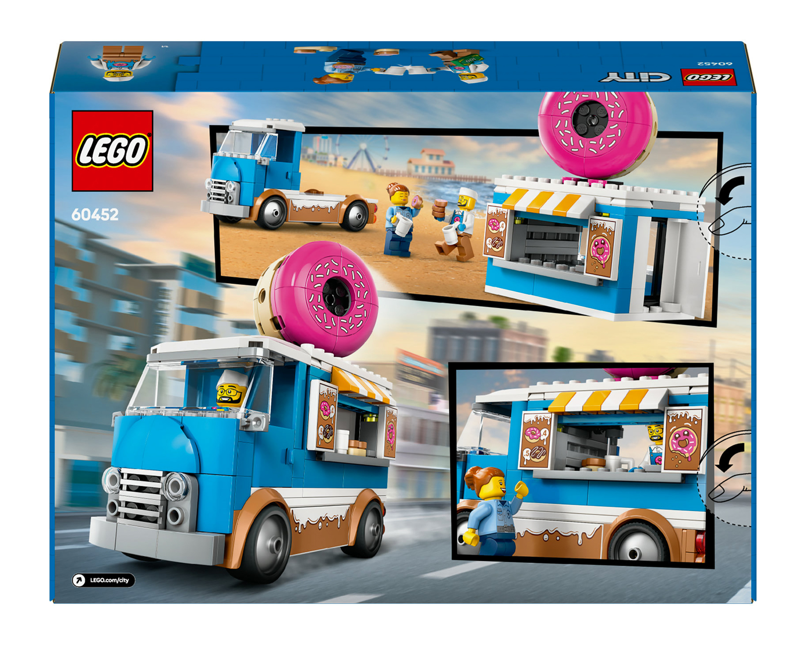 Foto 10 pulgar | Foto 9 | LEGO City Donuts Truck
