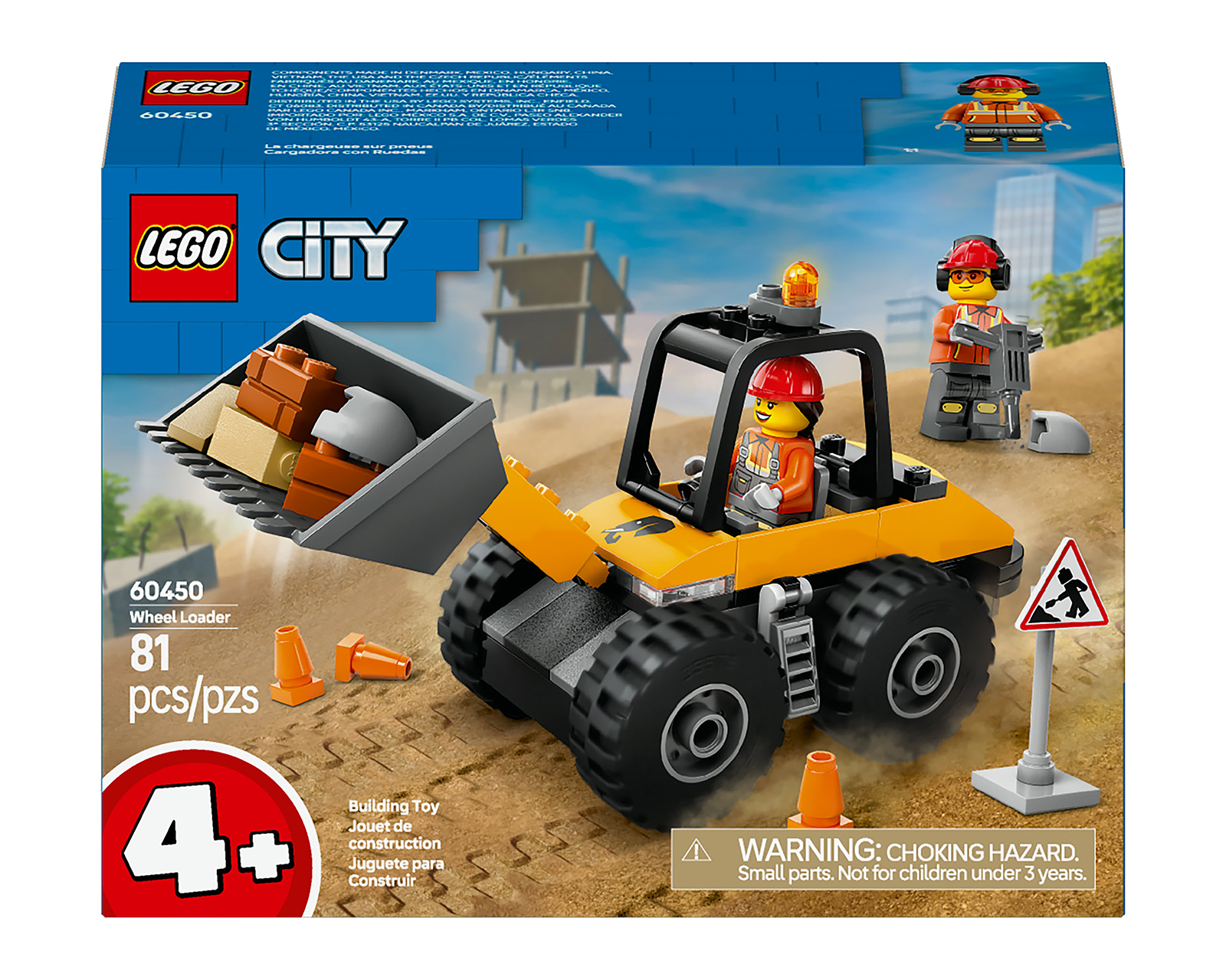 Foto 4 pulgar | Foto 2 | LEGO City: Cargadora con Ruedas Amarilla