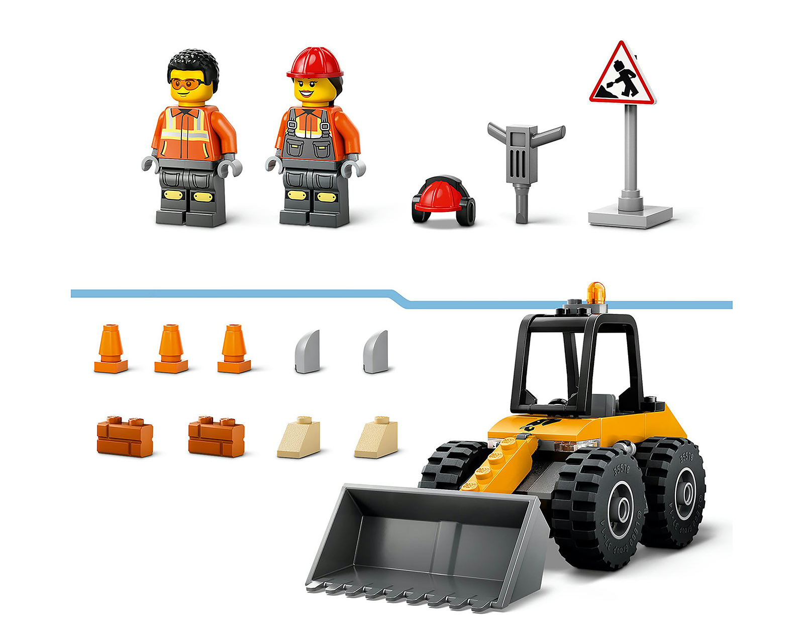 Foto 10 pulgar | Foto 8 | LEGO City: Cargadora con Ruedas Amarilla