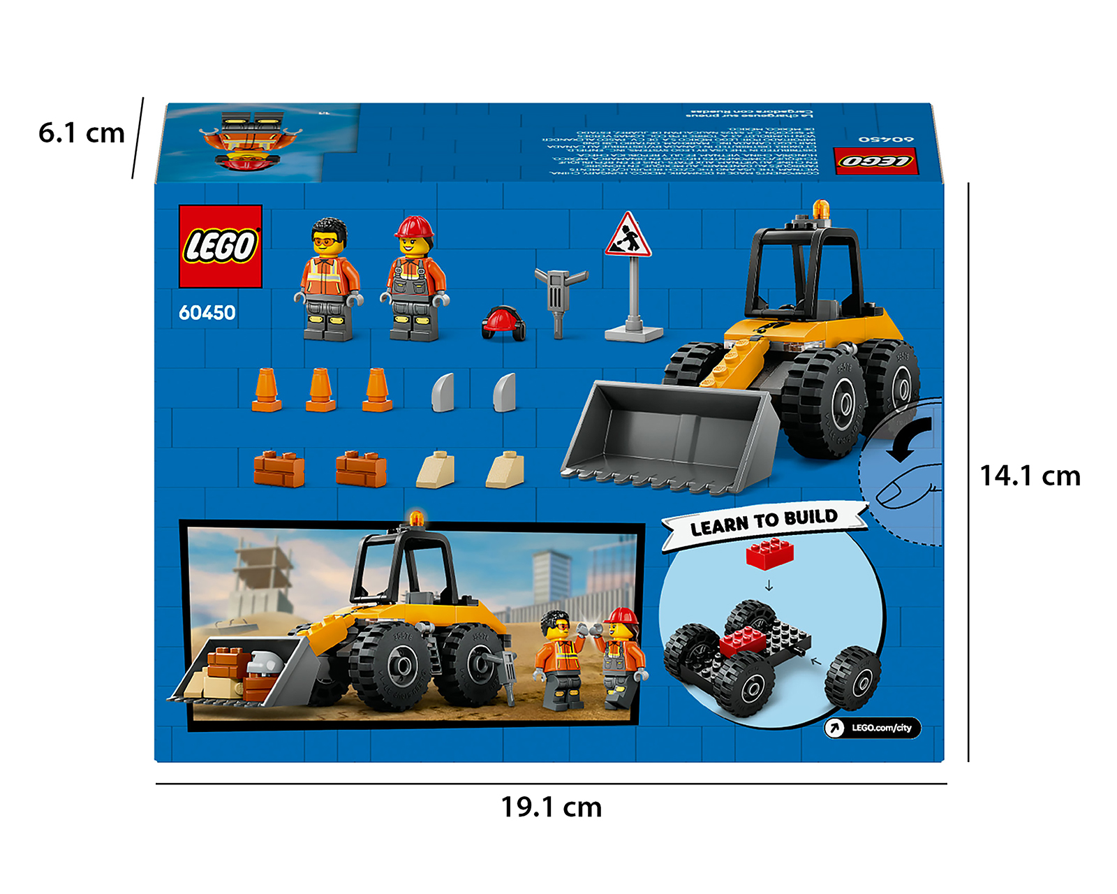 Foto 10 | Foto 9 | LEGO City: Cargadora con Ruedas Amarilla