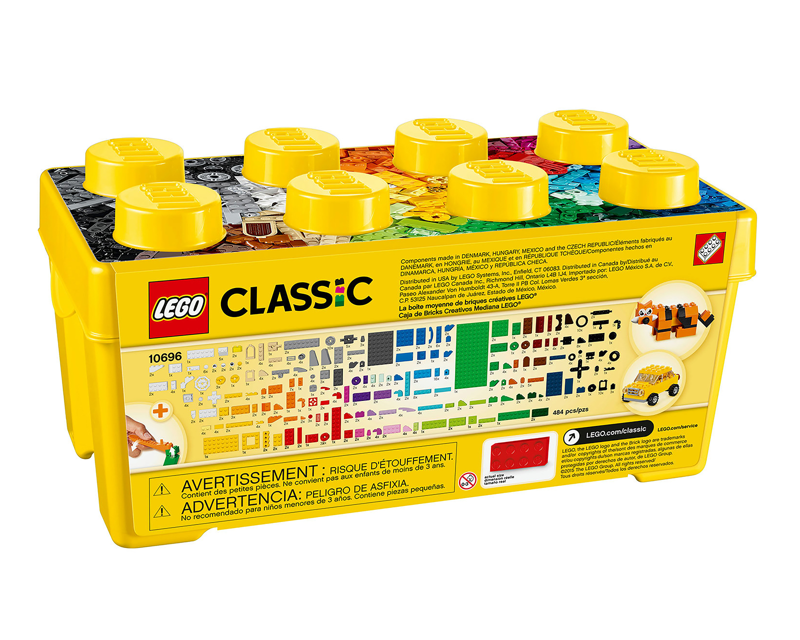 Foto 9 | Foto 9 | LEGO Classic Caja de Ladrillos Creativos Mediana