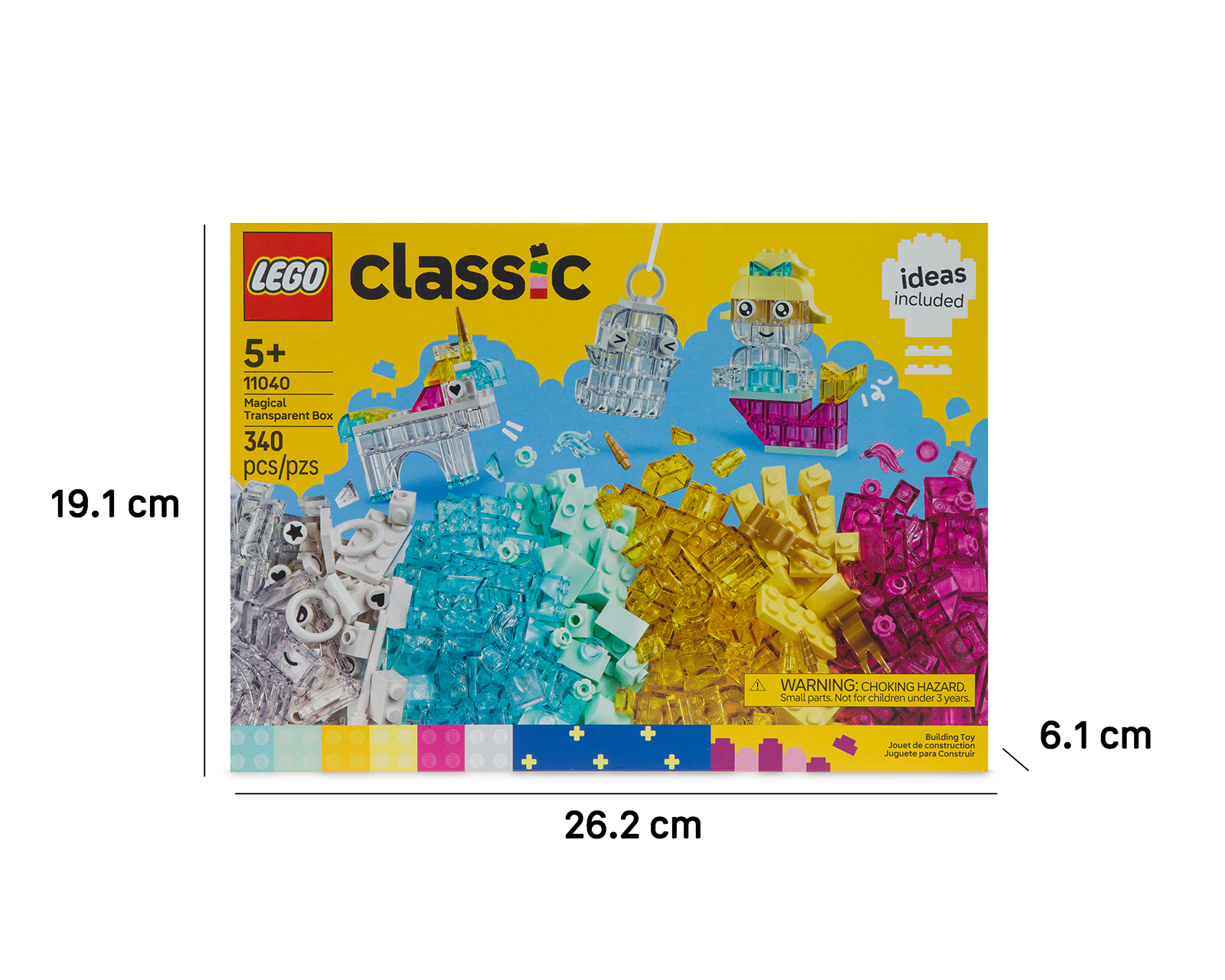 Foto 11 pulgar | Foto 10 | LEGO Classic: Caja de Magia Transparente