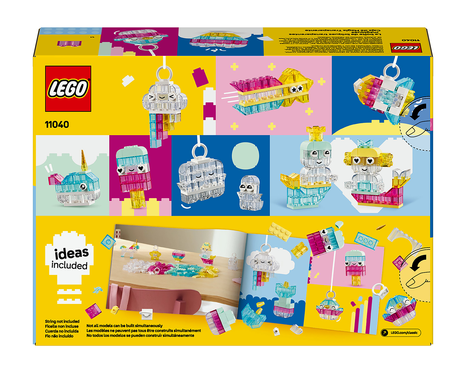 Foto 9 | Foto 9 | LEGO Classic: Caja de Magia Transparente