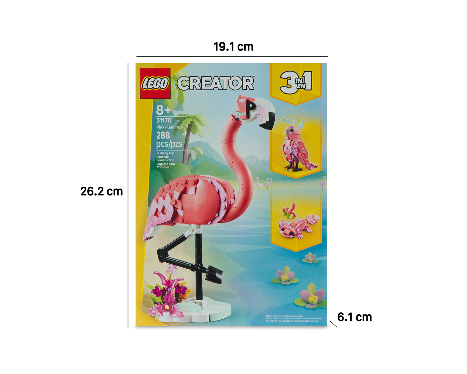 Foto 10 | Foto 10 | LEGO Fauna Salvaje: Flamenco Rosa