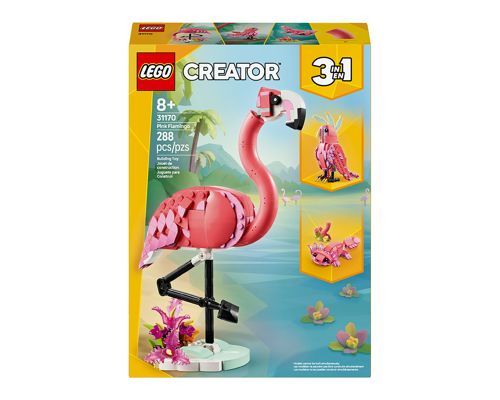 Foto 2 | Foto 2 | LEGO Fauna Salvaje: Flamenco Rosa