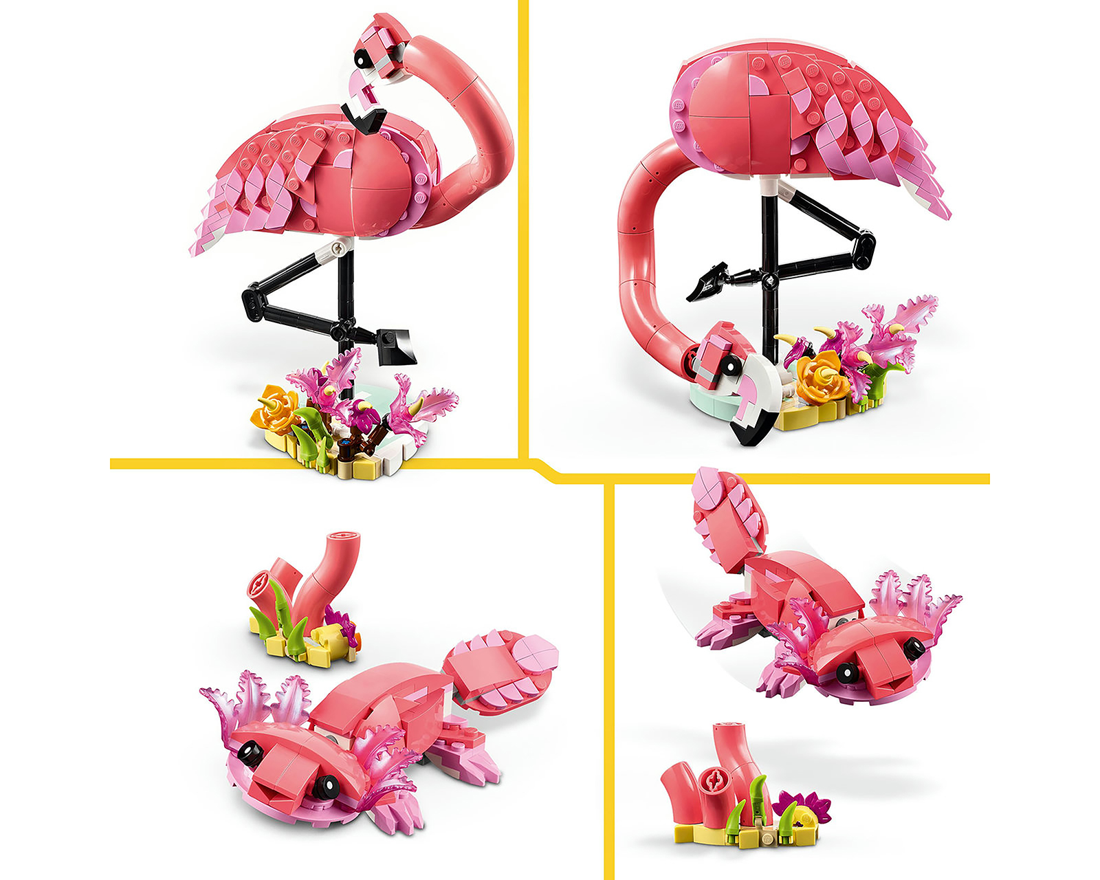 Foto 8 pulgar | Foto 7 | LEGO Fauna Salvaje: Flamenco Rosa