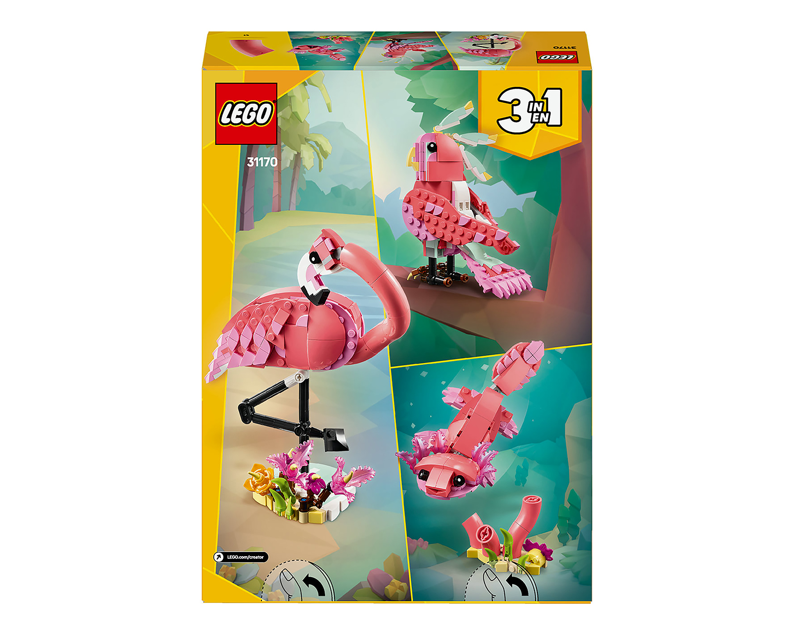 Foto 9 | Foto 9 | LEGO Fauna Salvaje: Flamenco Rosa