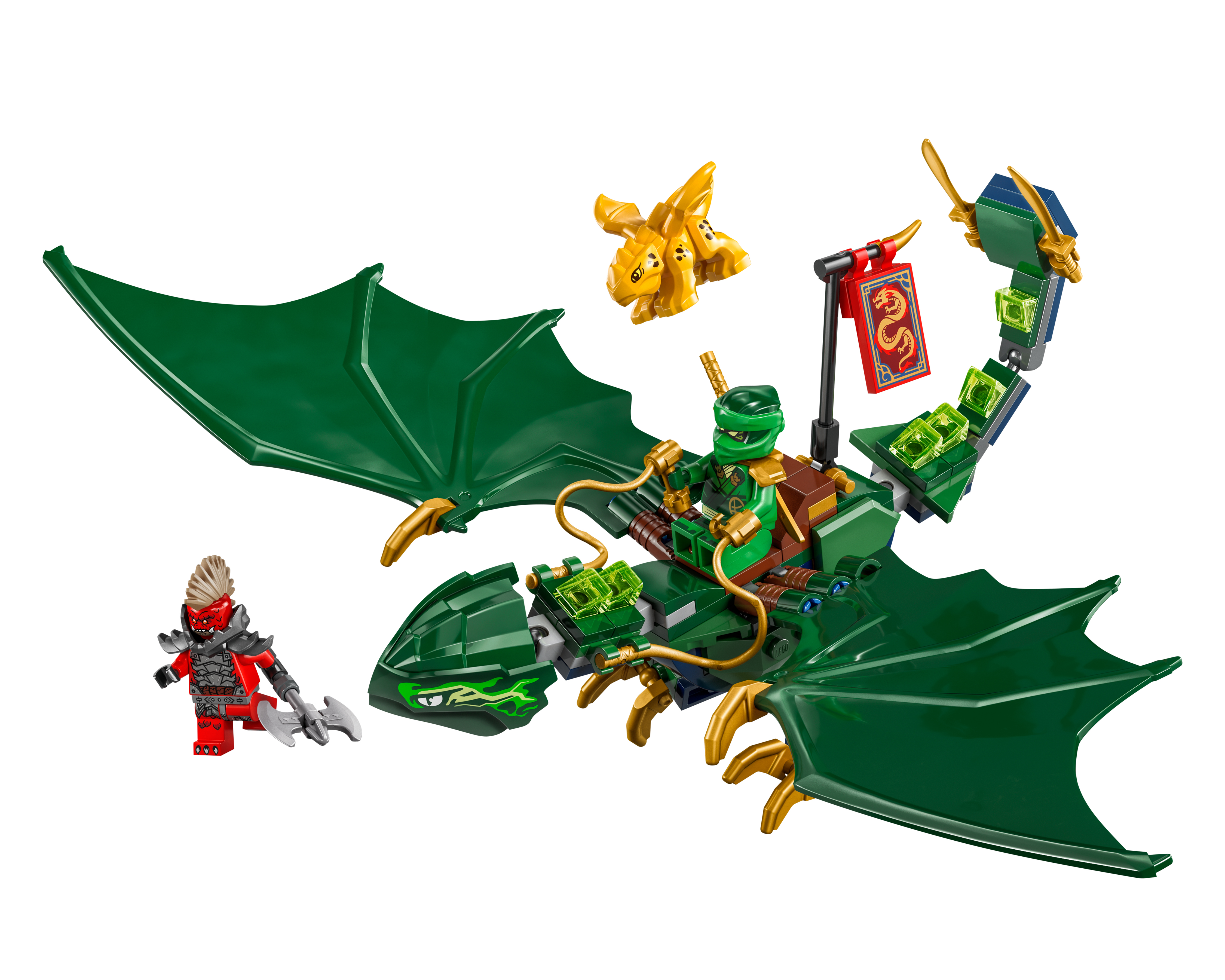 Foto 3 | Foto 3 | LEGO Ninjago: Dragón Verde del Bosque de Lloyd