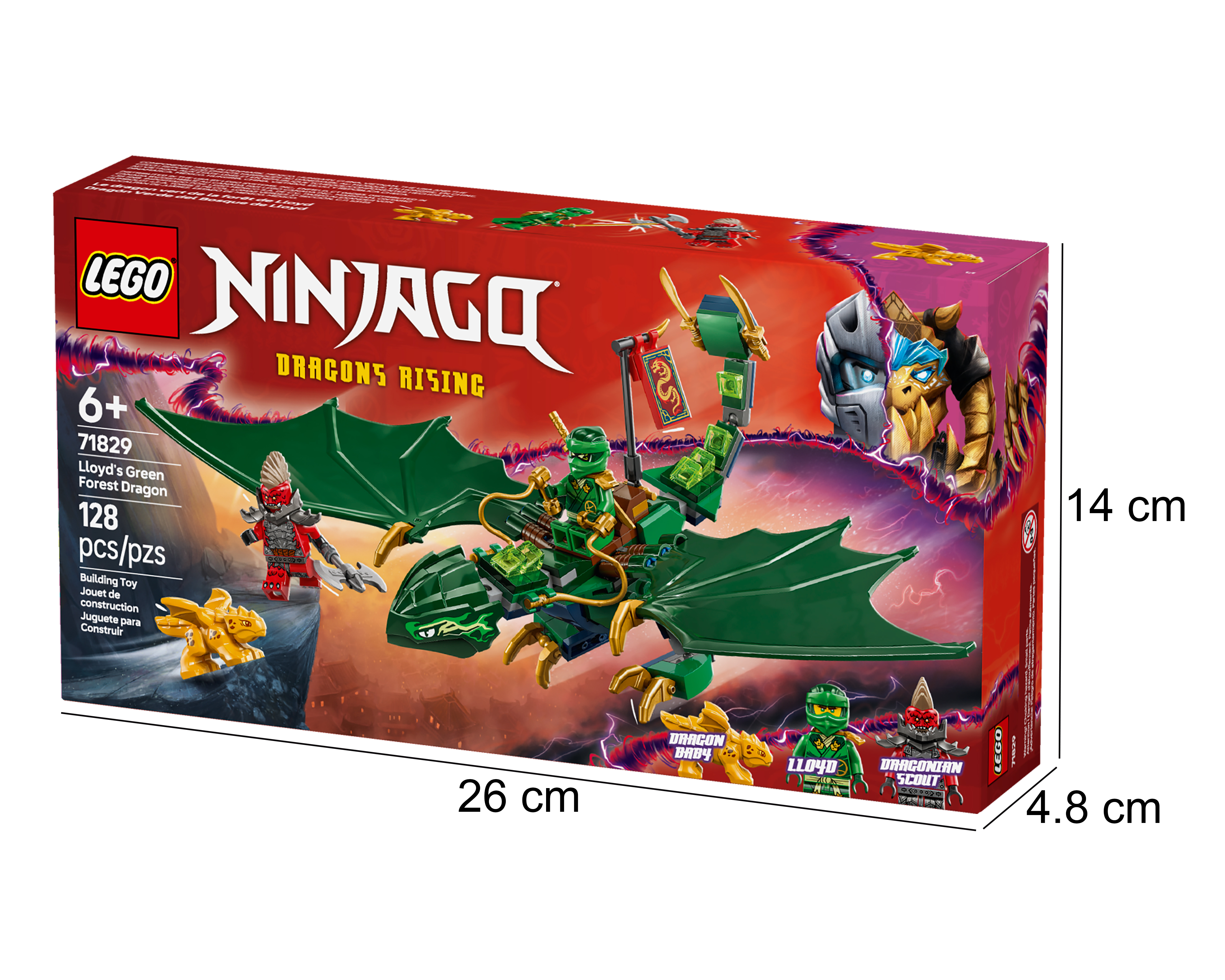 Foto 5 | Foto 5 | LEGO Ninjago: Dragón Verde del Bosque de Lloyd