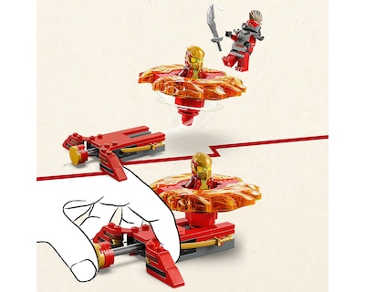 Foto 7 | Foto 7 | LEGO NinjaGo: Spinner de Spinjitzu del Dragón de Kai