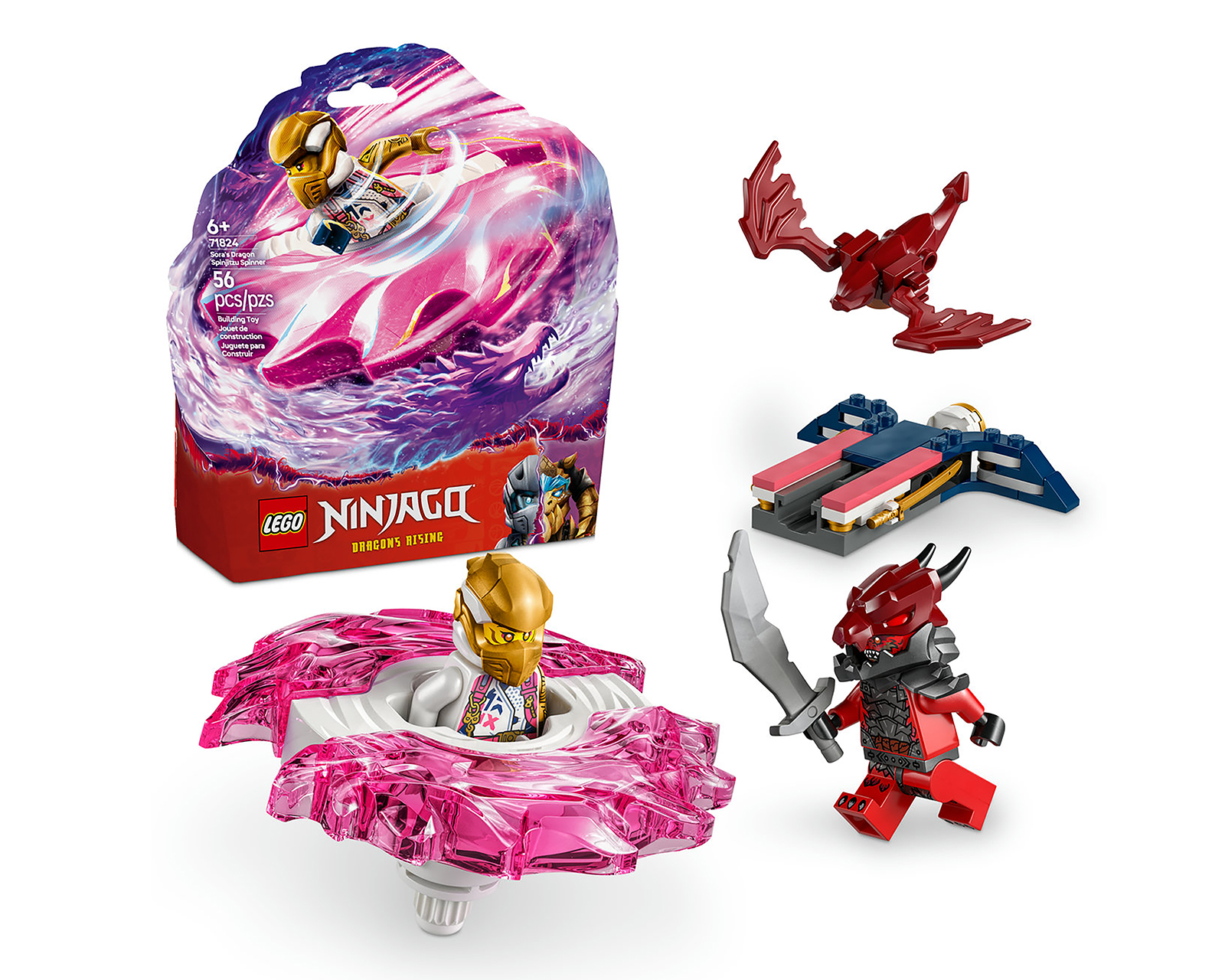Foto 1 | Foto 1 | LEGO NinjaGo: Spinner de Spinjitzu del Dragón de Sora