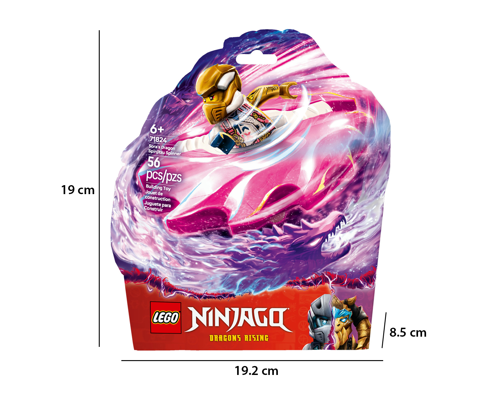 Foto 10 | Foto 10 | LEGO NinjaGo: Spinner de Spinjitzu del Dragón de Sora