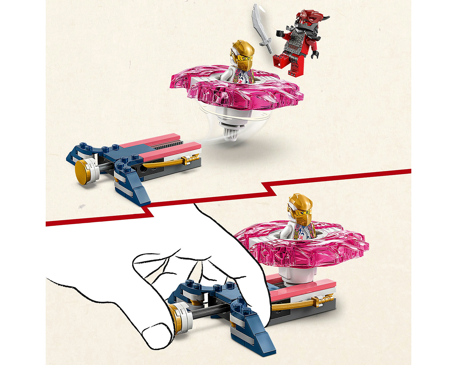 Foto 8 pulgar | Foto 7 | LEGO NinjaGo: Spinner de Spinjitzu del Dragón de Sora