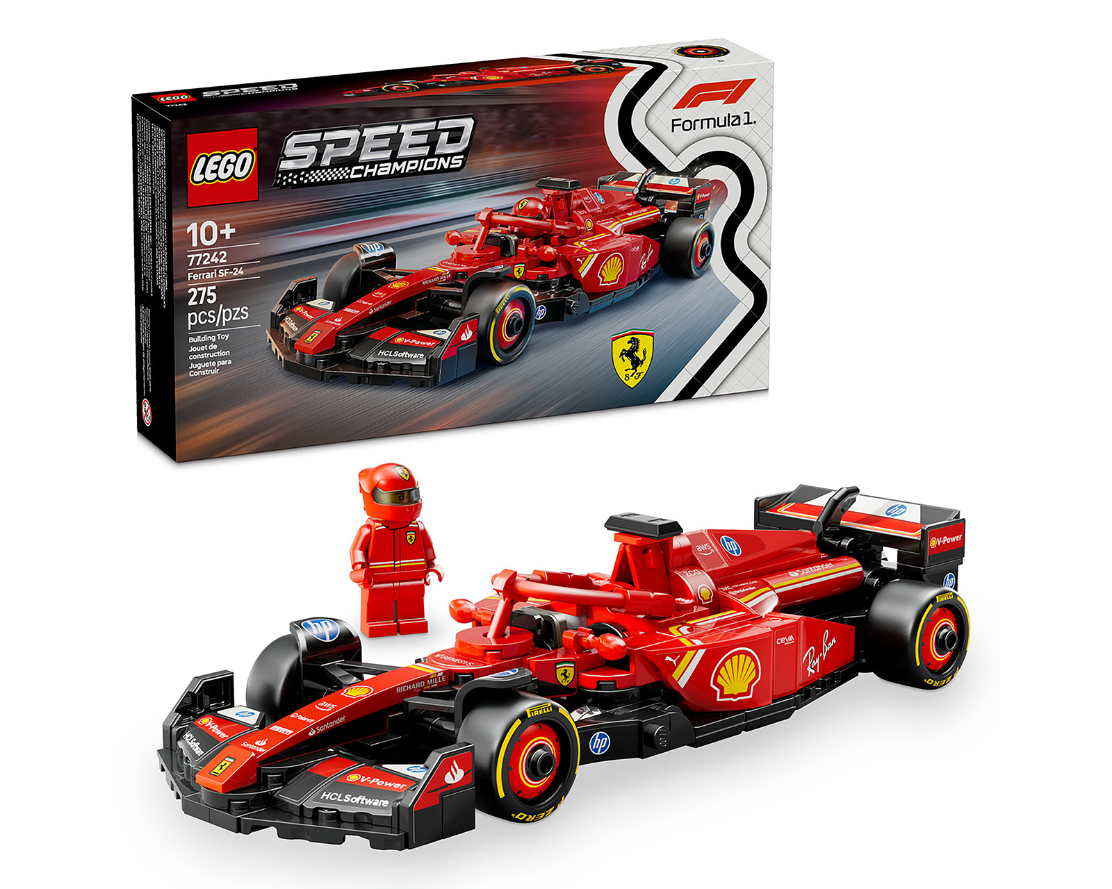 Foto 2 pulgar | Foto 1 | LEGO Speed Champions: Coche de Carreras Ferrari SF-24 F1
