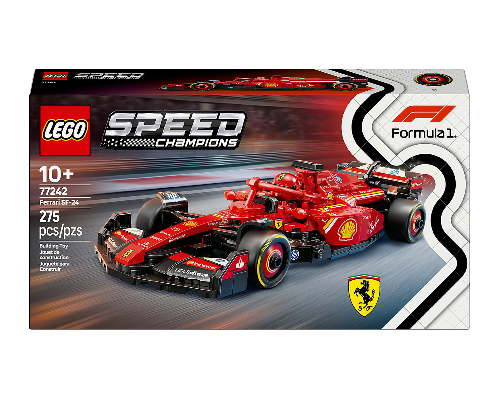 Foto 3 pulgar | Foto 2 | LEGO Speed Champions: Coche de Carreras Ferrari SF-24 F1