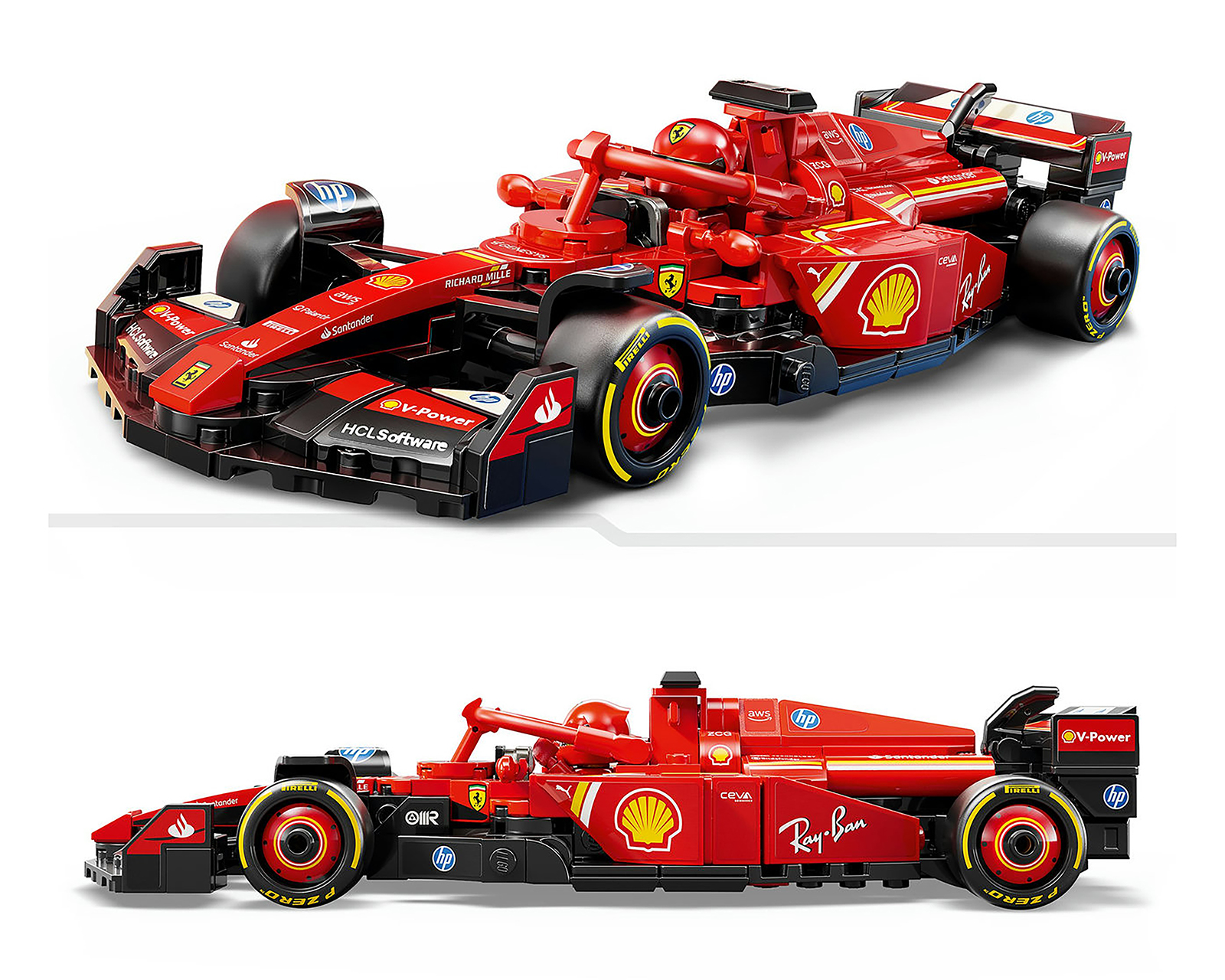 Foto 8 pulgar | Foto 7 | LEGO Speed Champions: Coche de Carreras Ferrari SF-24 F1