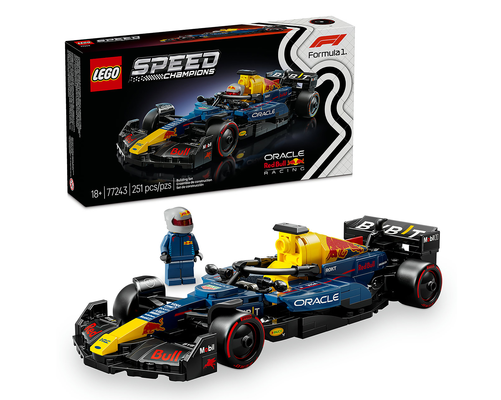 Foto 2 pulgar | Foto 1 | LEGO Speed Champions: Coche de Carreras Oracle Red Bull Racing RB20 F1