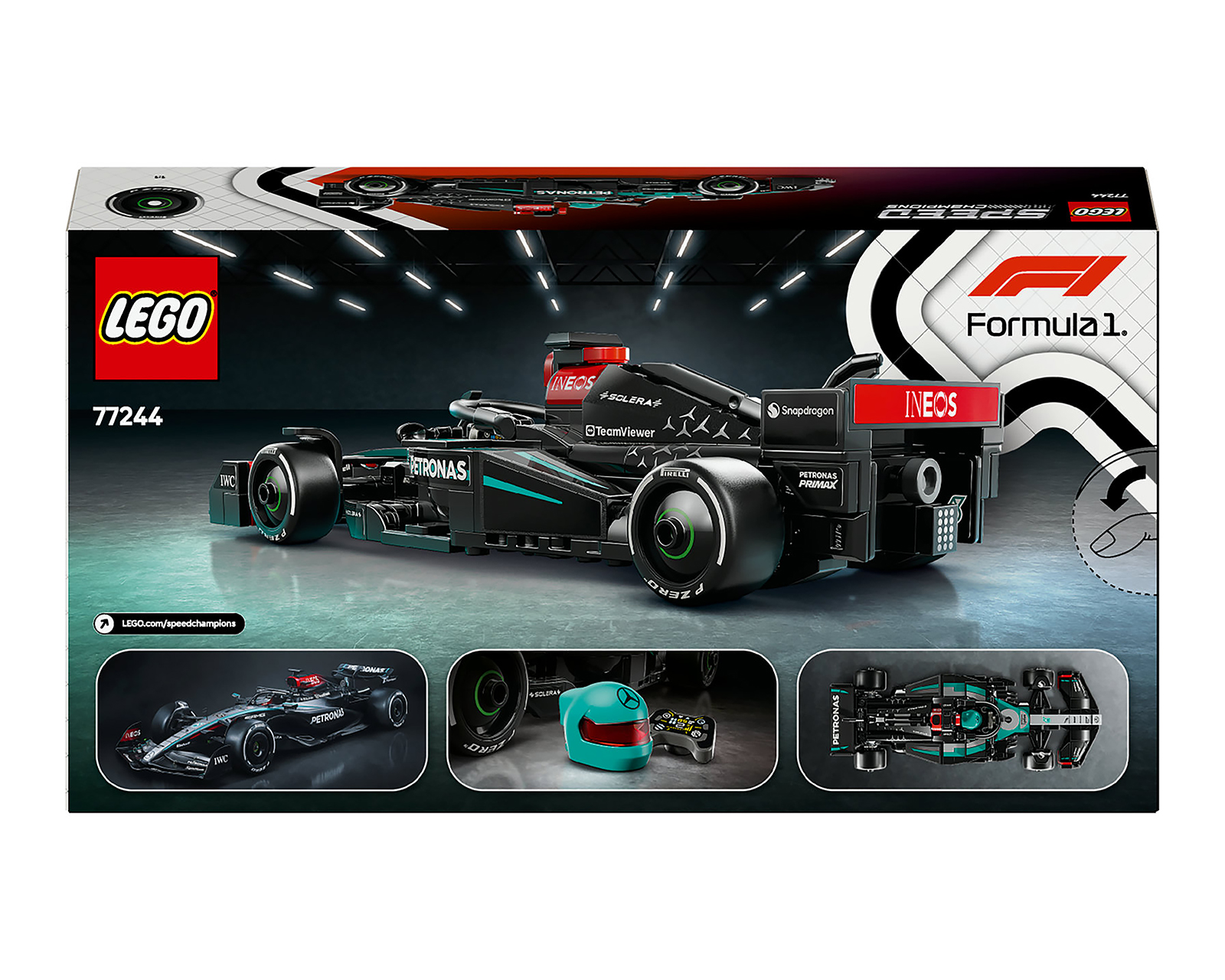 Foto 10 pulgar | Foto 9 | LEGO Speed Champions: Coche de Carreras Mercedes-AMG F1 W15