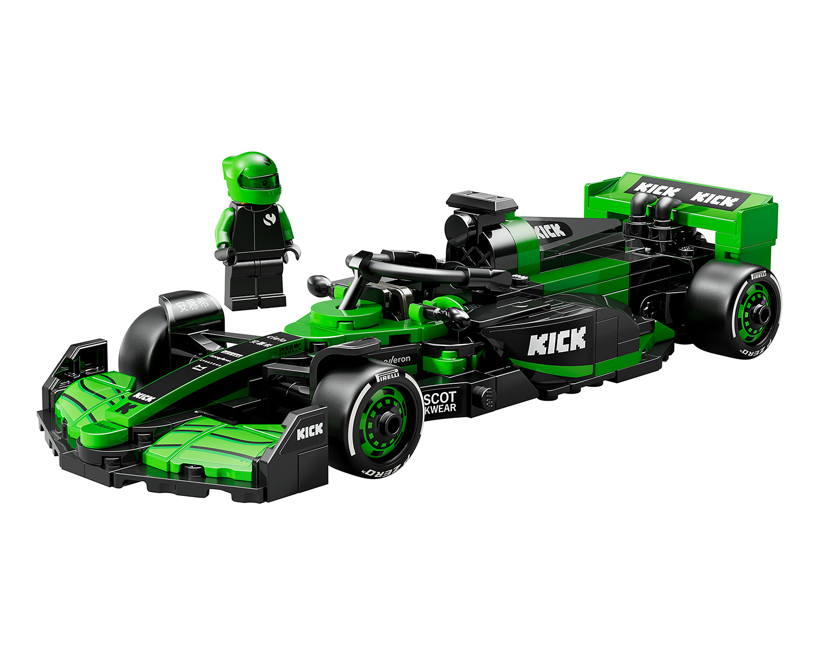 Foto 4 pulgar | Foto 3 | LEGO Speed Champions: Coche de Carreras KICK Sauber F1 Team C44