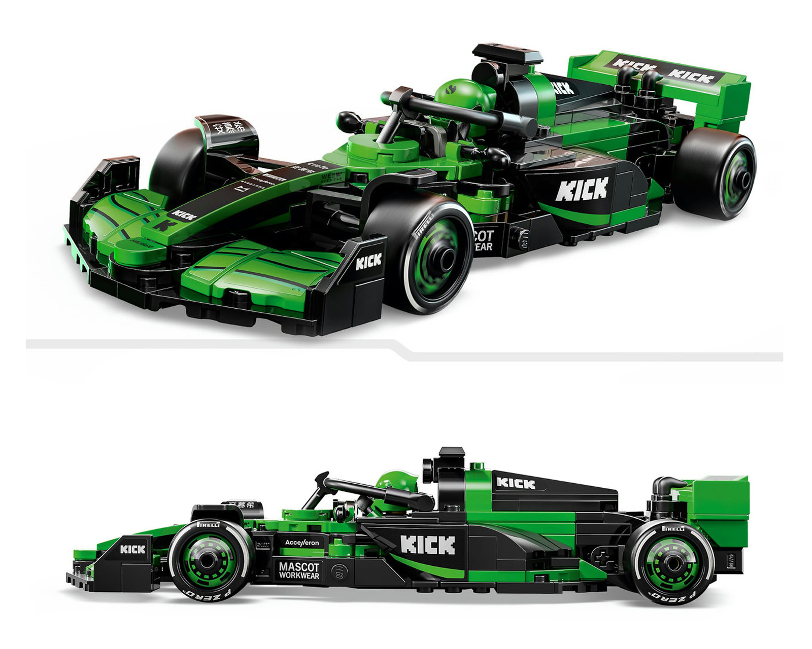 Foto 8 pulgar | Foto 7 | LEGO Speed Champions: Coche de Carreras KICK Sauber F1 Team C44