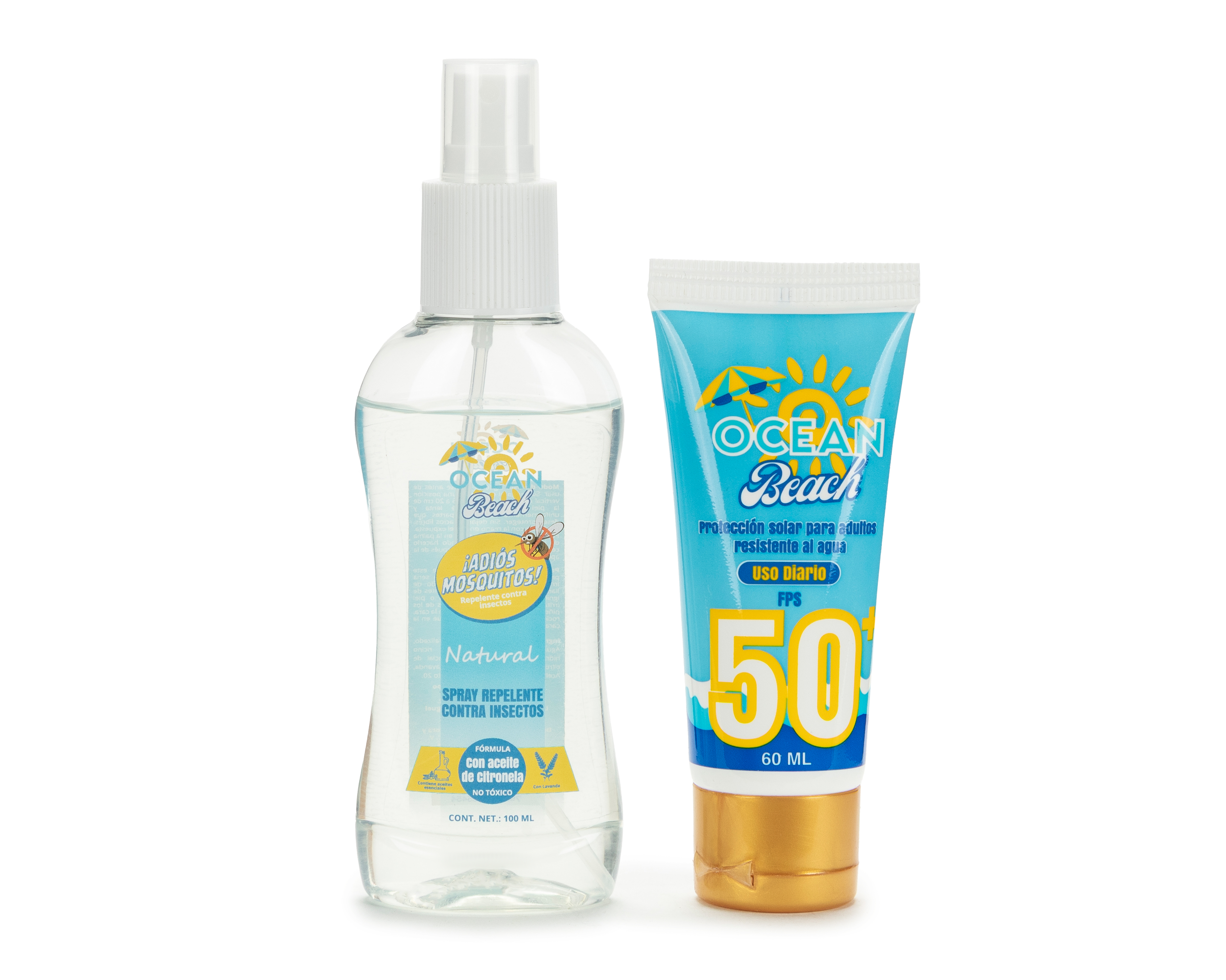 Foto 3 | Foto 3 | Kit Protector Solar Ocean Beach 4 Piezas