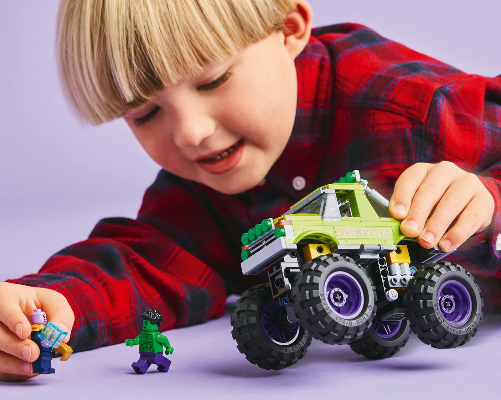 Foto 6 pulgar | Foto 5 | LEGO Marvel: Camión de Hulk vs. Thanos