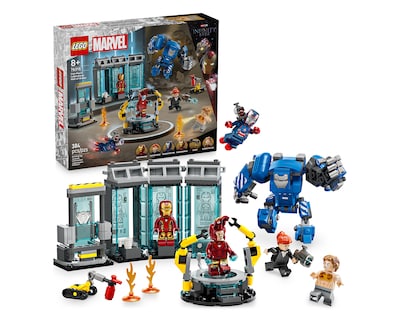 Foto 1 | Foto 1 | LEGO Marvel: Laboratorio de Iron Man: Sala de Armaduras