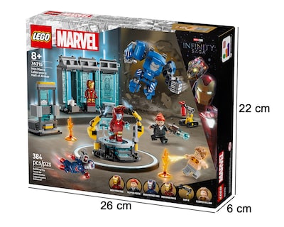 Foto 5 | Foto 5 | LEGO Marvel: Laboratorio de Iron Man: Sala de Armaduras