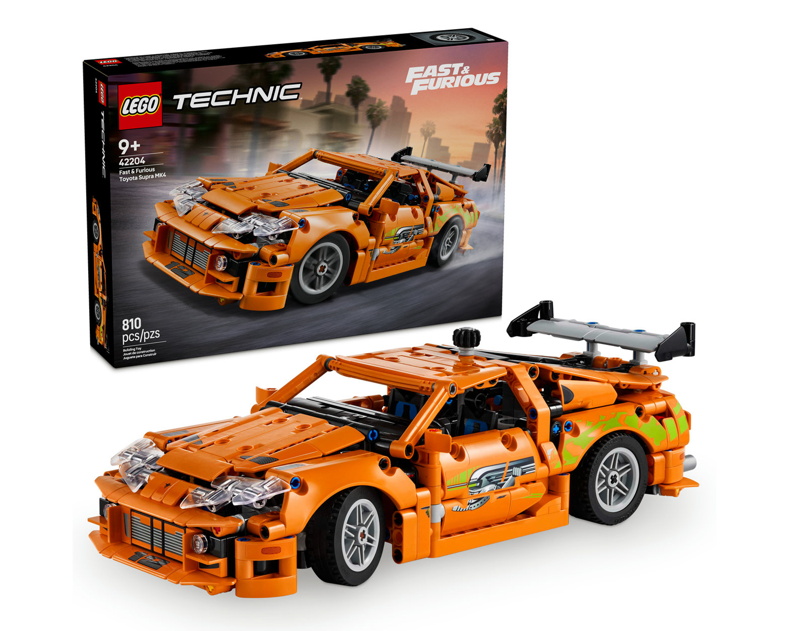 LEGO Rápido y Furioso Toyota Supra MK4