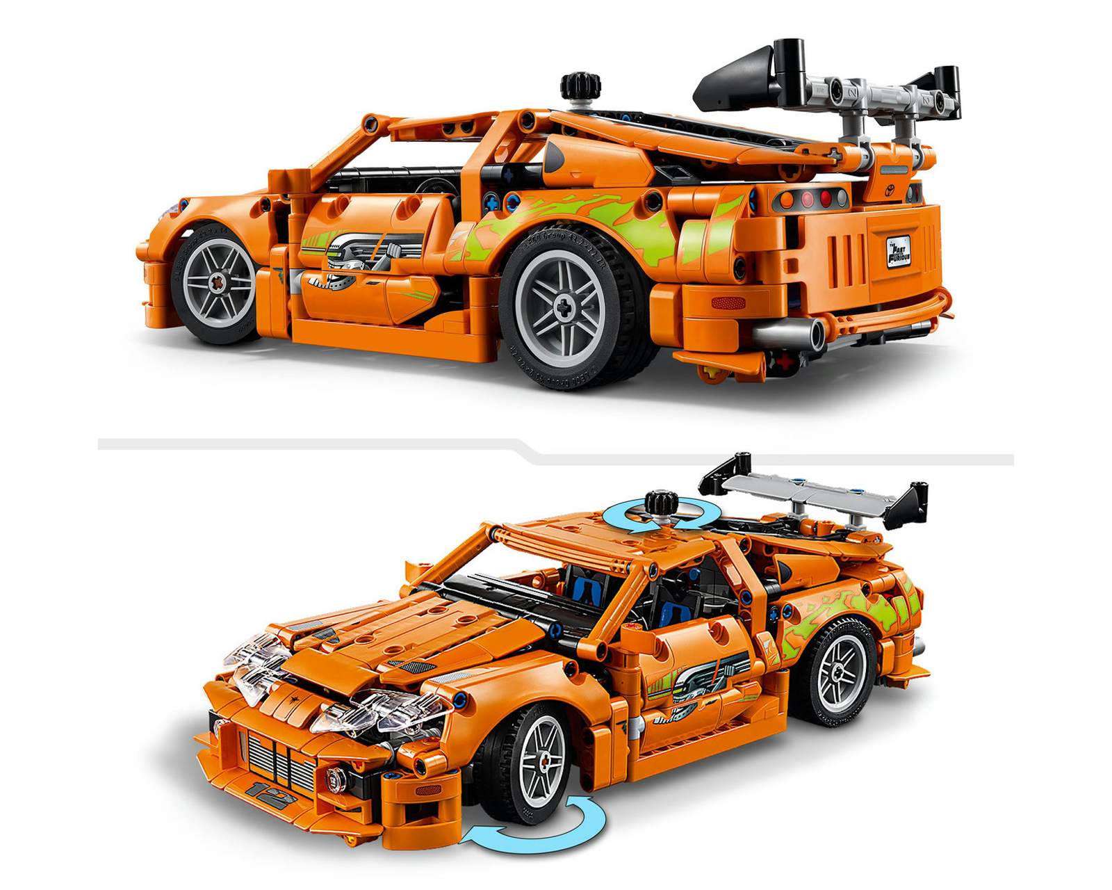 Foto 8 pulgar | Foto 7 | LEGO Rápido y Furioso Toyota Supra MK4